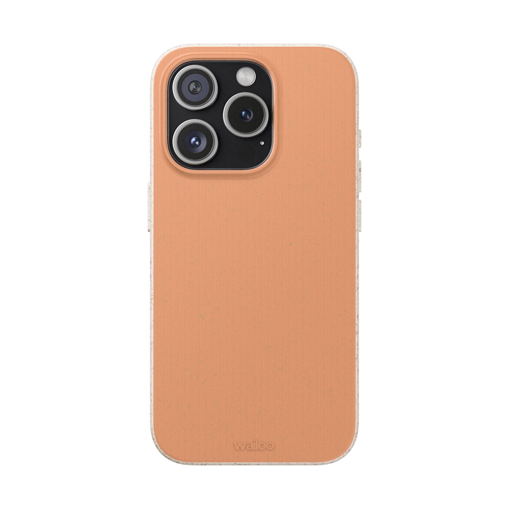 Color Beige apricot - Plastic free phone case for iPhone