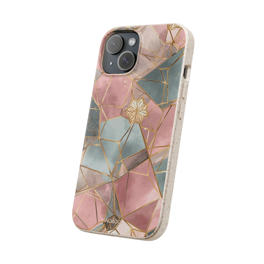 aPattern Pink gold - Plastic free phone case for iPhone