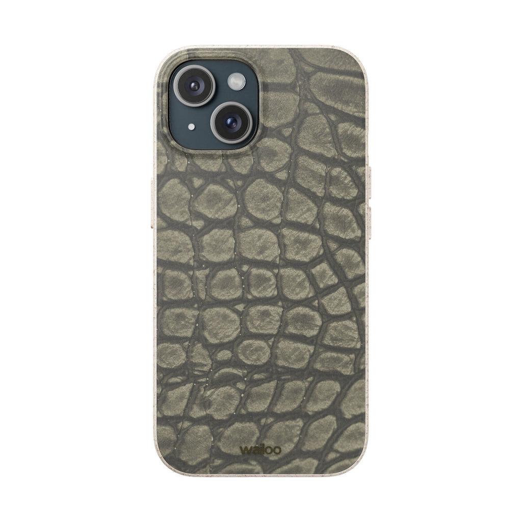 aPattern Crocodile skin - Plastic free phone case for iPhone