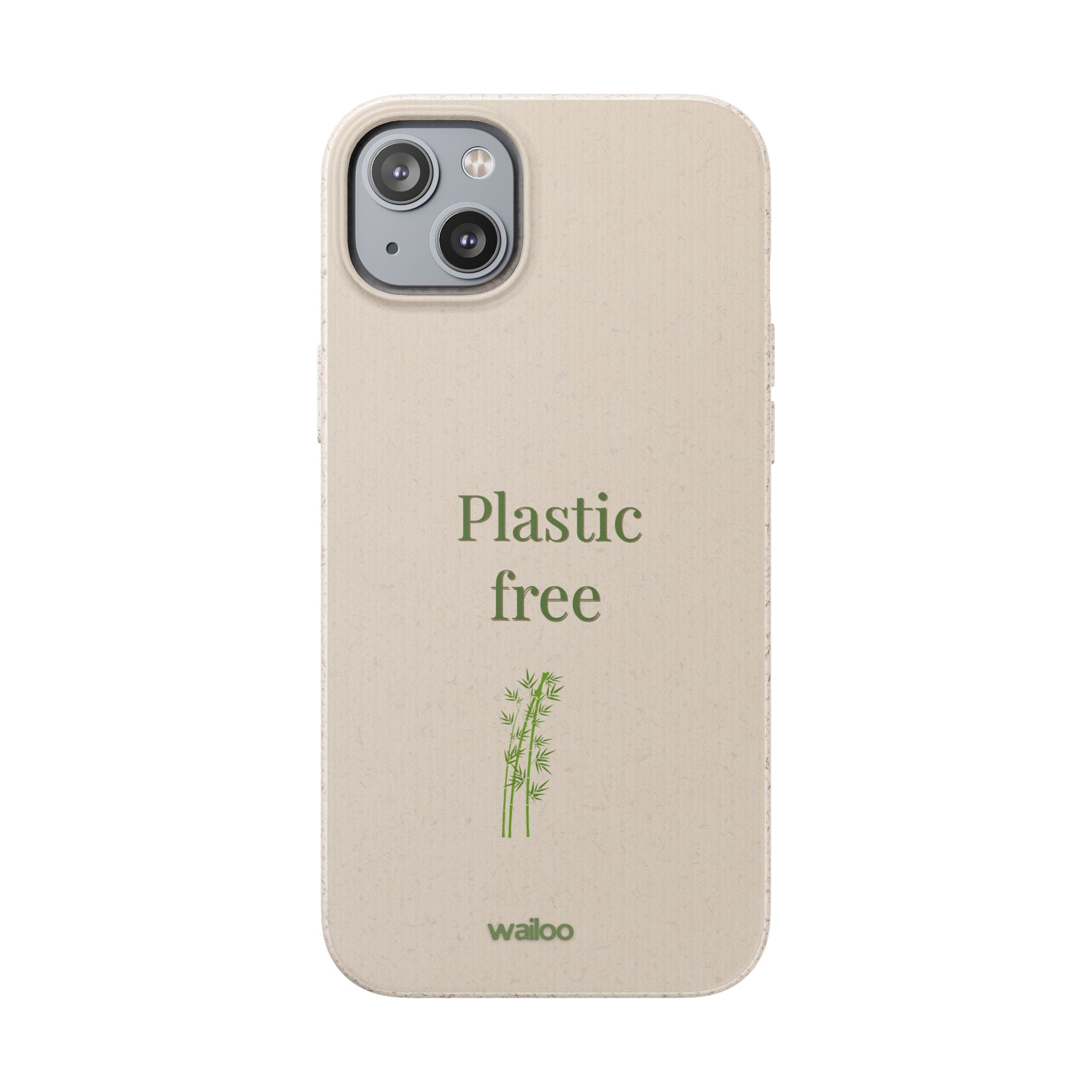Earth - Bamboo stylish - Plastic free phone case for iPhone