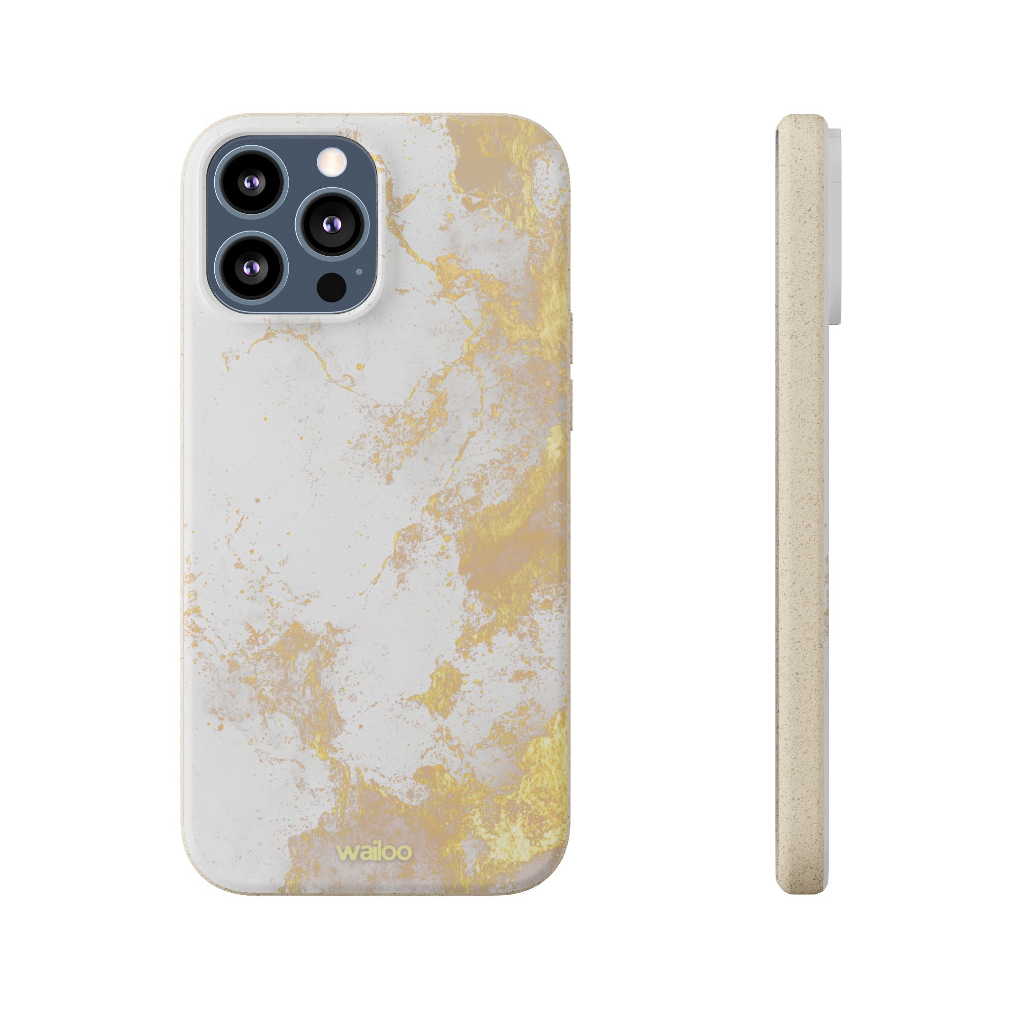aPattern Gold mixed - Plastic free phone case for iPhone