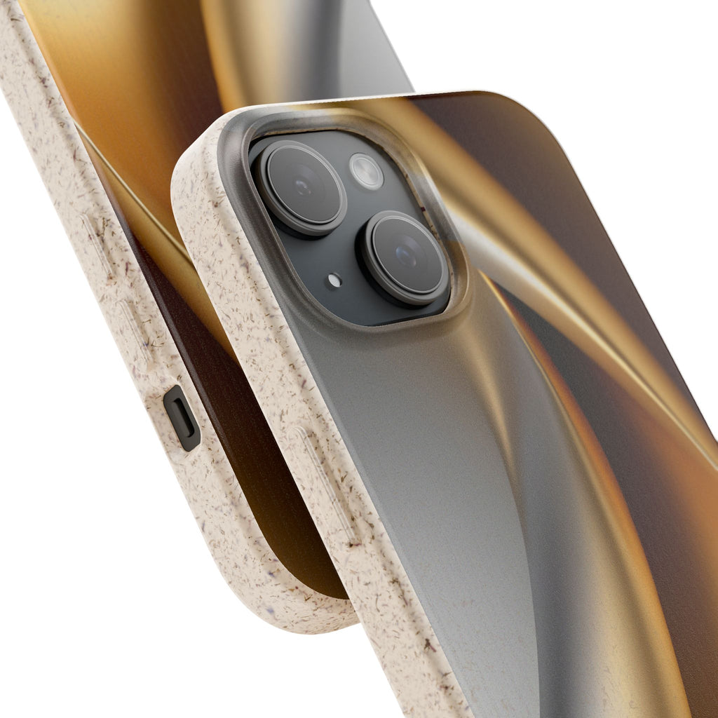 aPattern Gold silver - Platic free phone case for iPhone