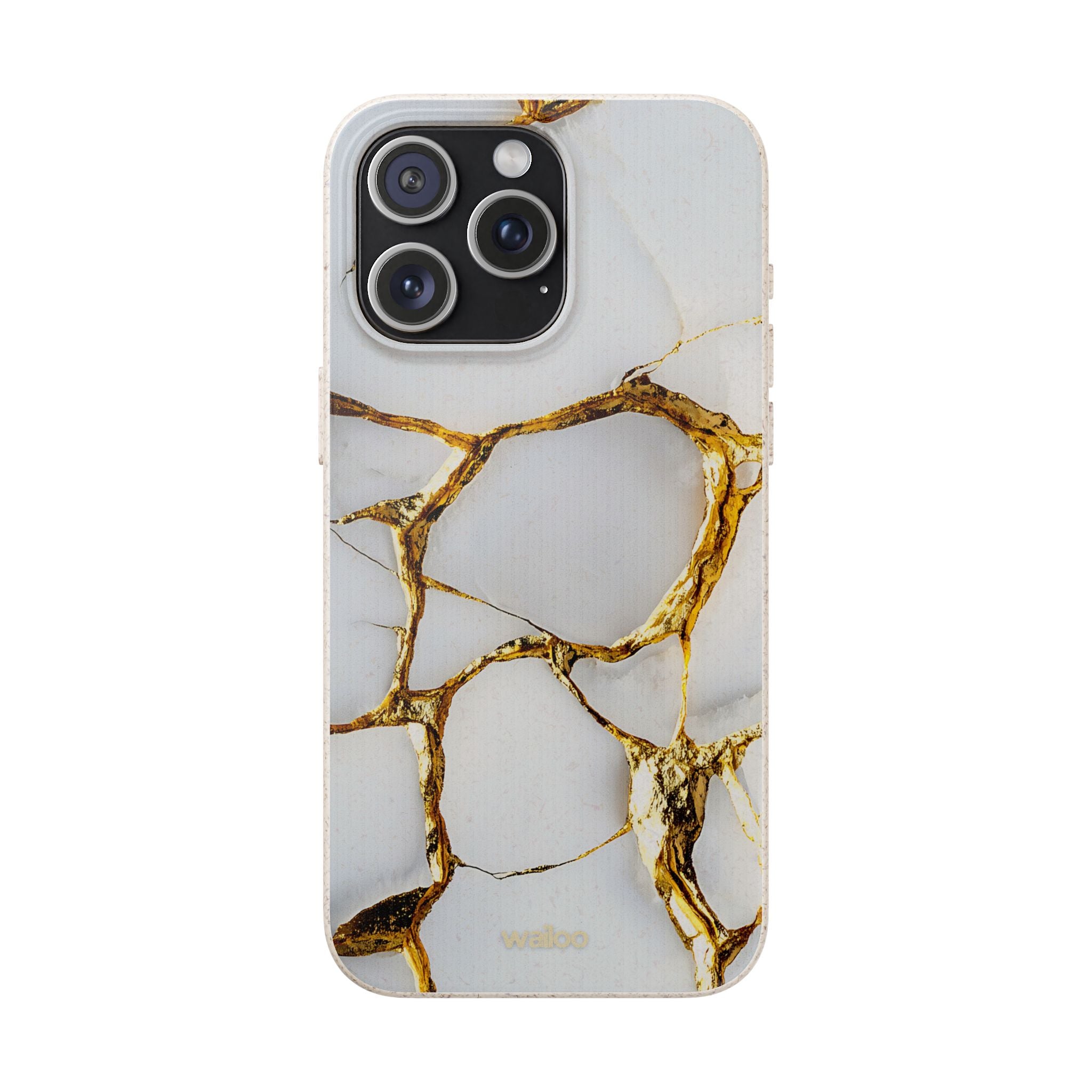 aPattern Gold cracked - Plastic free phone case for iPhone