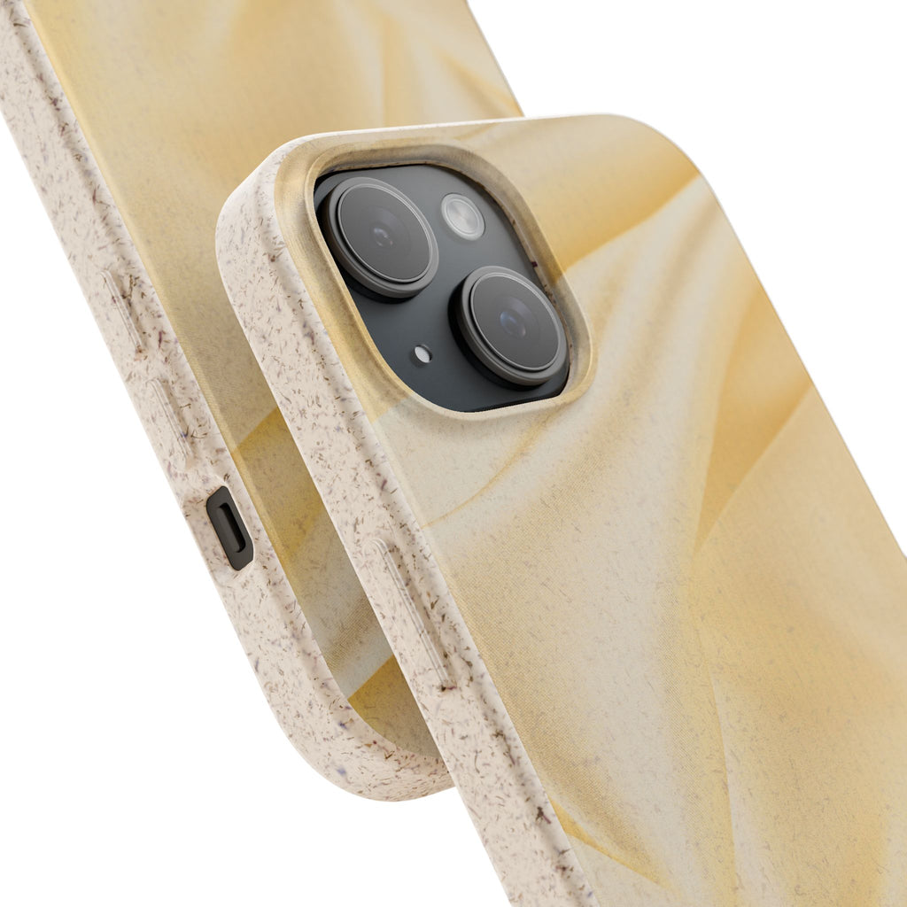 aPattern Silk cream - Plastic free phone case for iPhone