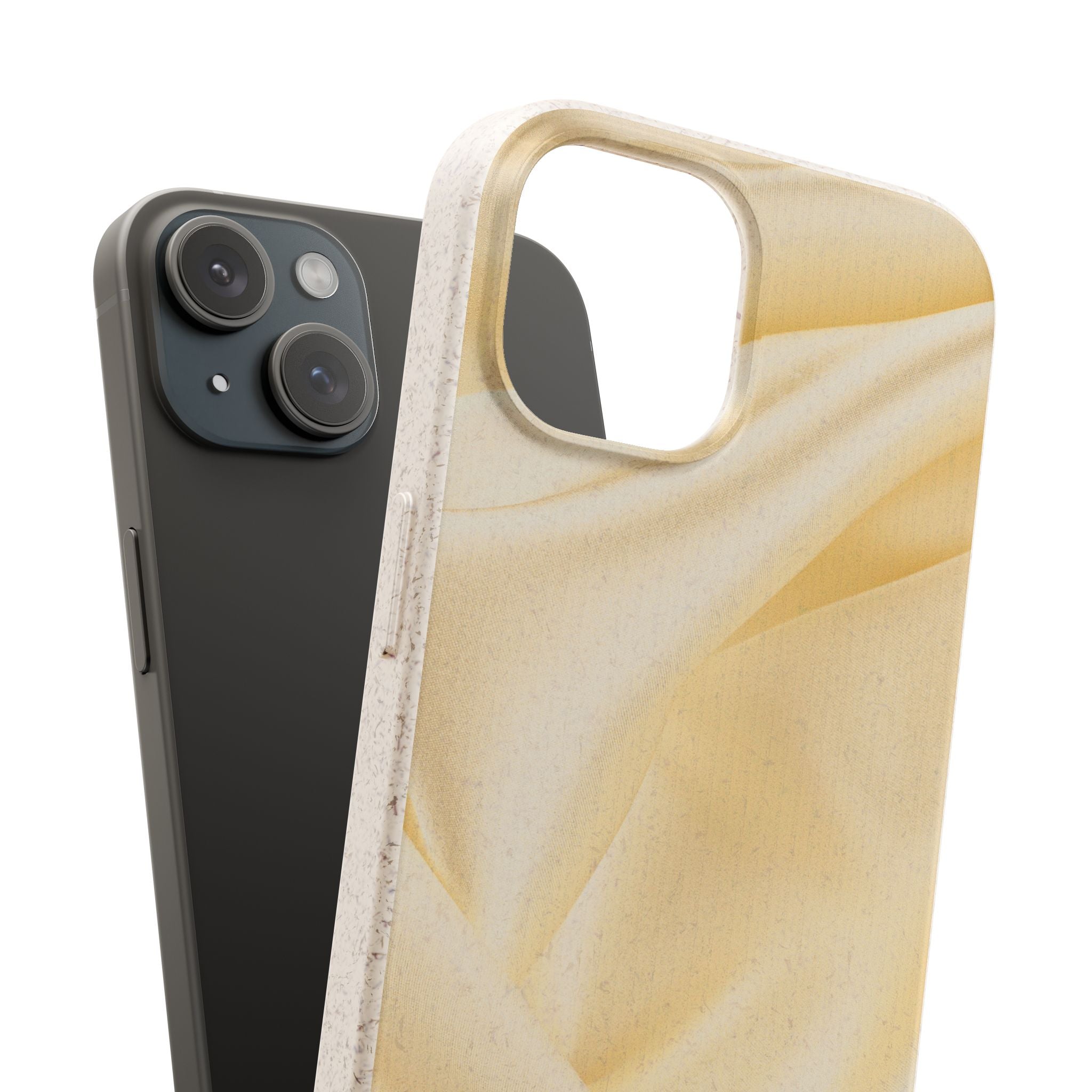 aPattern Silk cream - Plastic free phone case for iPhone