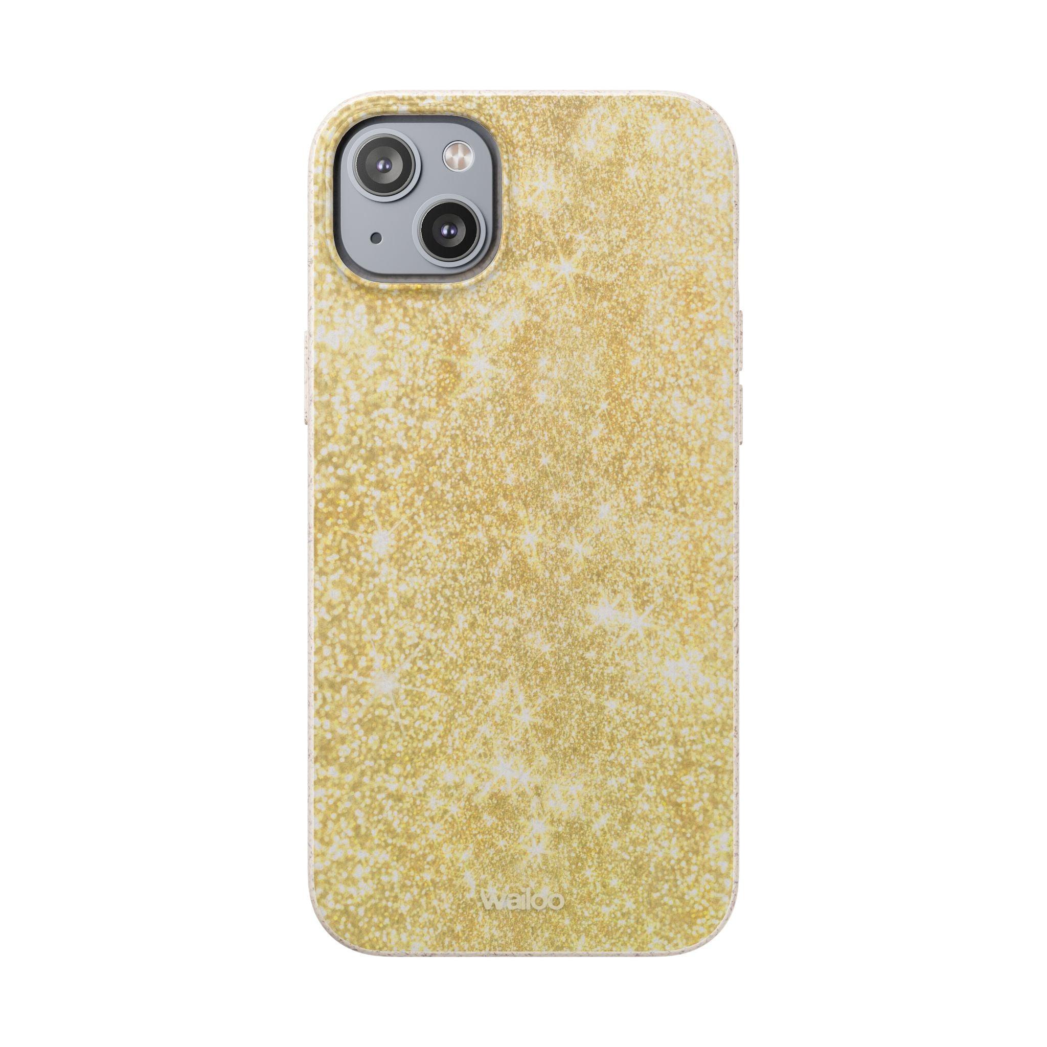 aPattern Gold shimmer - Plastic free phone case for iPhone