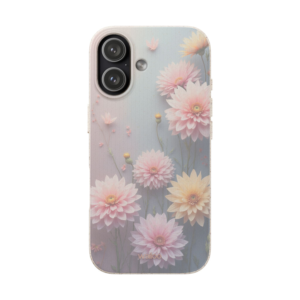 dAI Floral Dahlia -  Plastic free phone case for iPhone