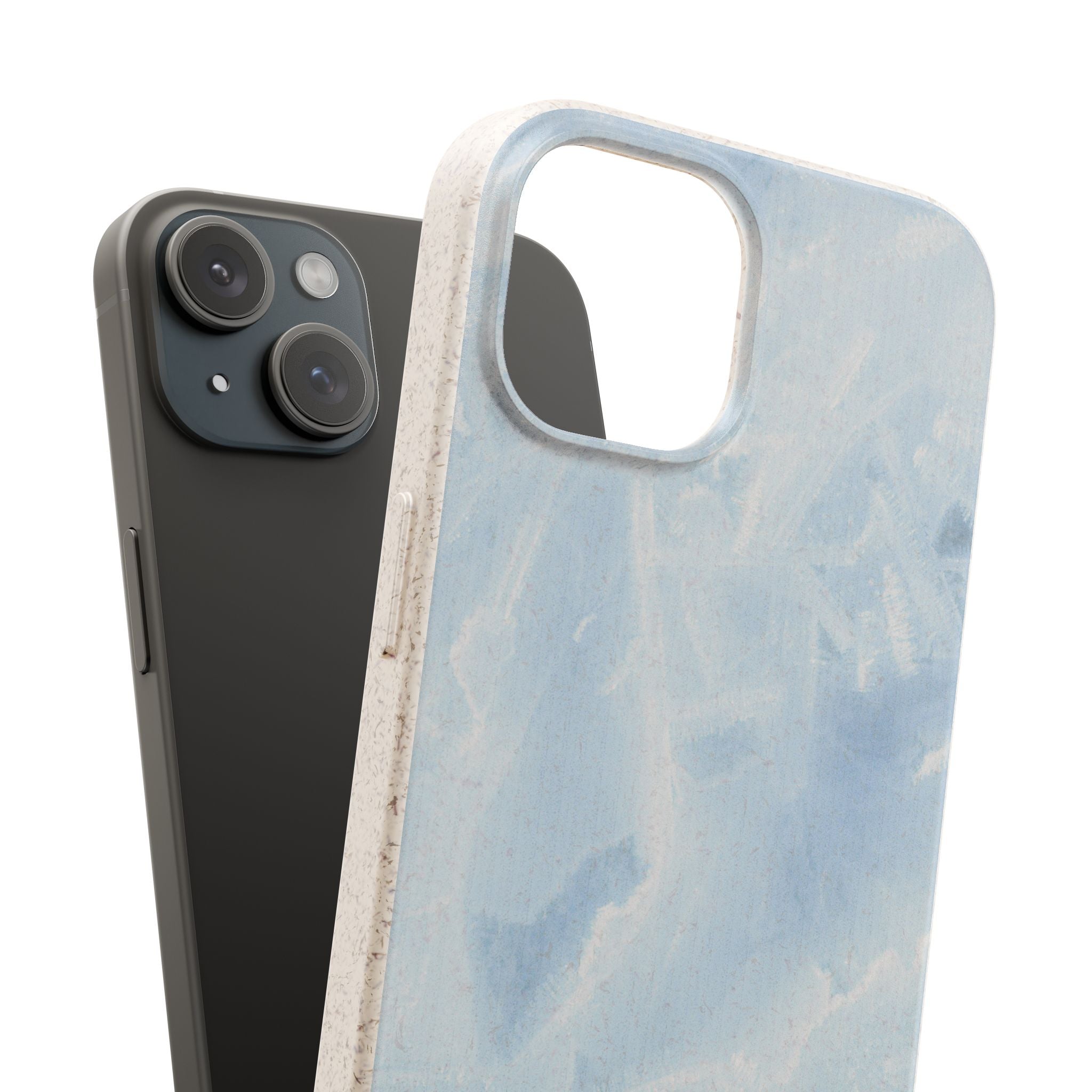 aPattern Shimmer blue - Plastic free phone case for iPhone
