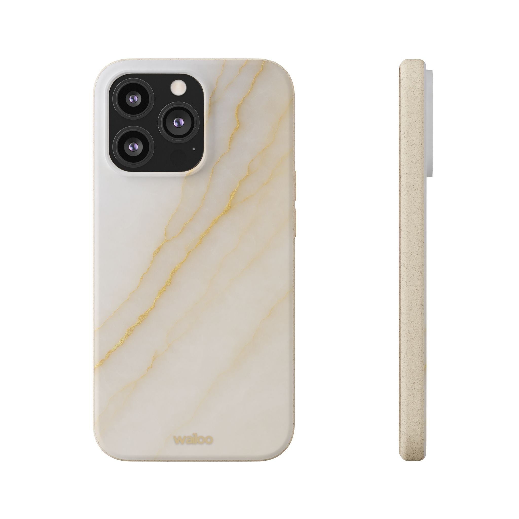 aPattern Gold marble - Plastic free phone case for iPhone