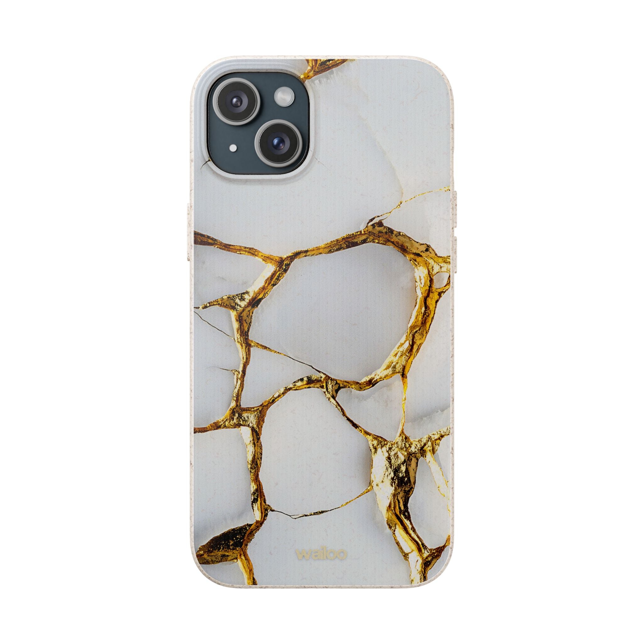 aPattern Gold cracked - Plastic free phone case for iPhone