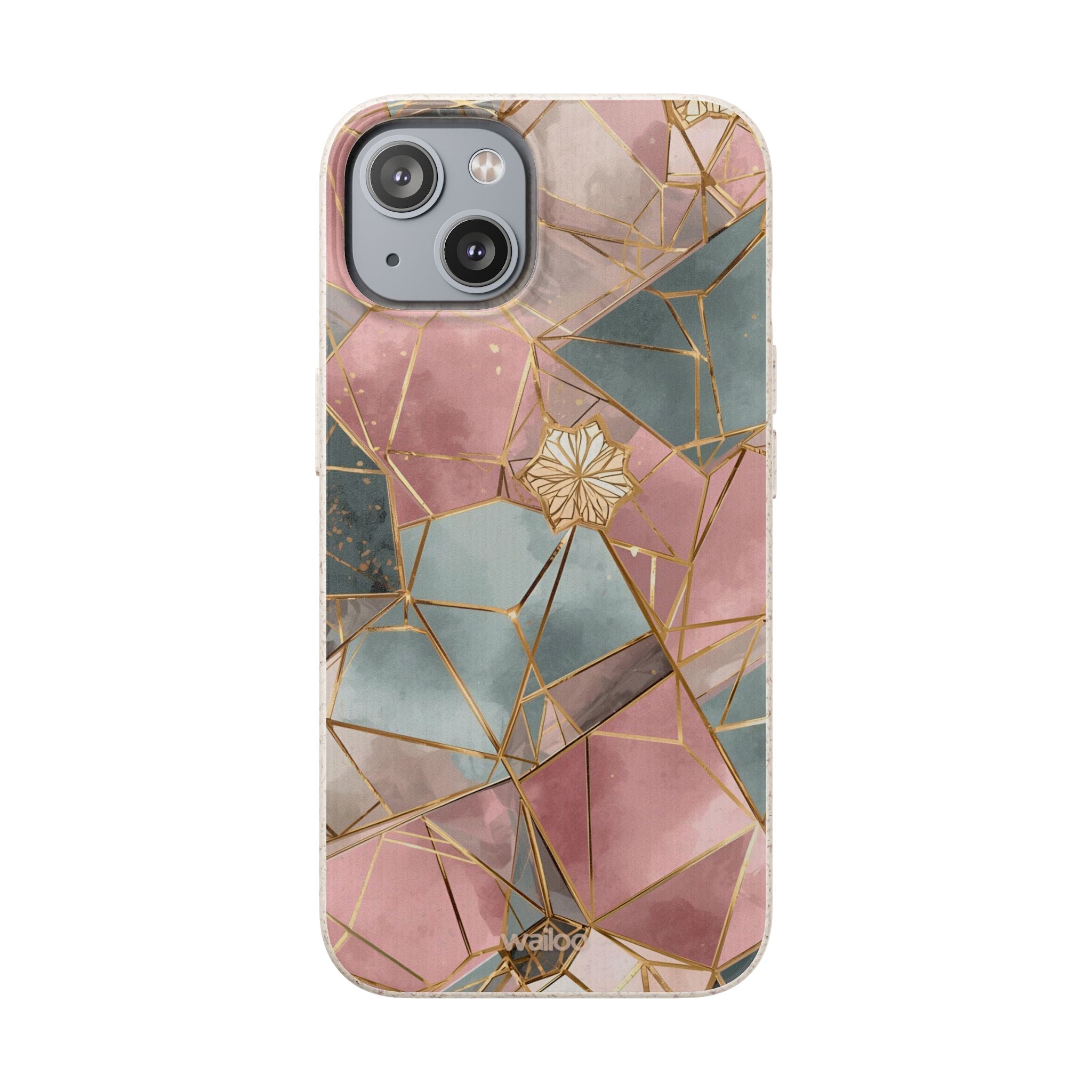 aPattern Pink gold - Plastic free phone case for iPhone