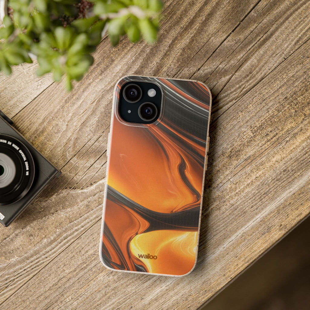aPattern Metal melted - Plastic free phone case for iPhone