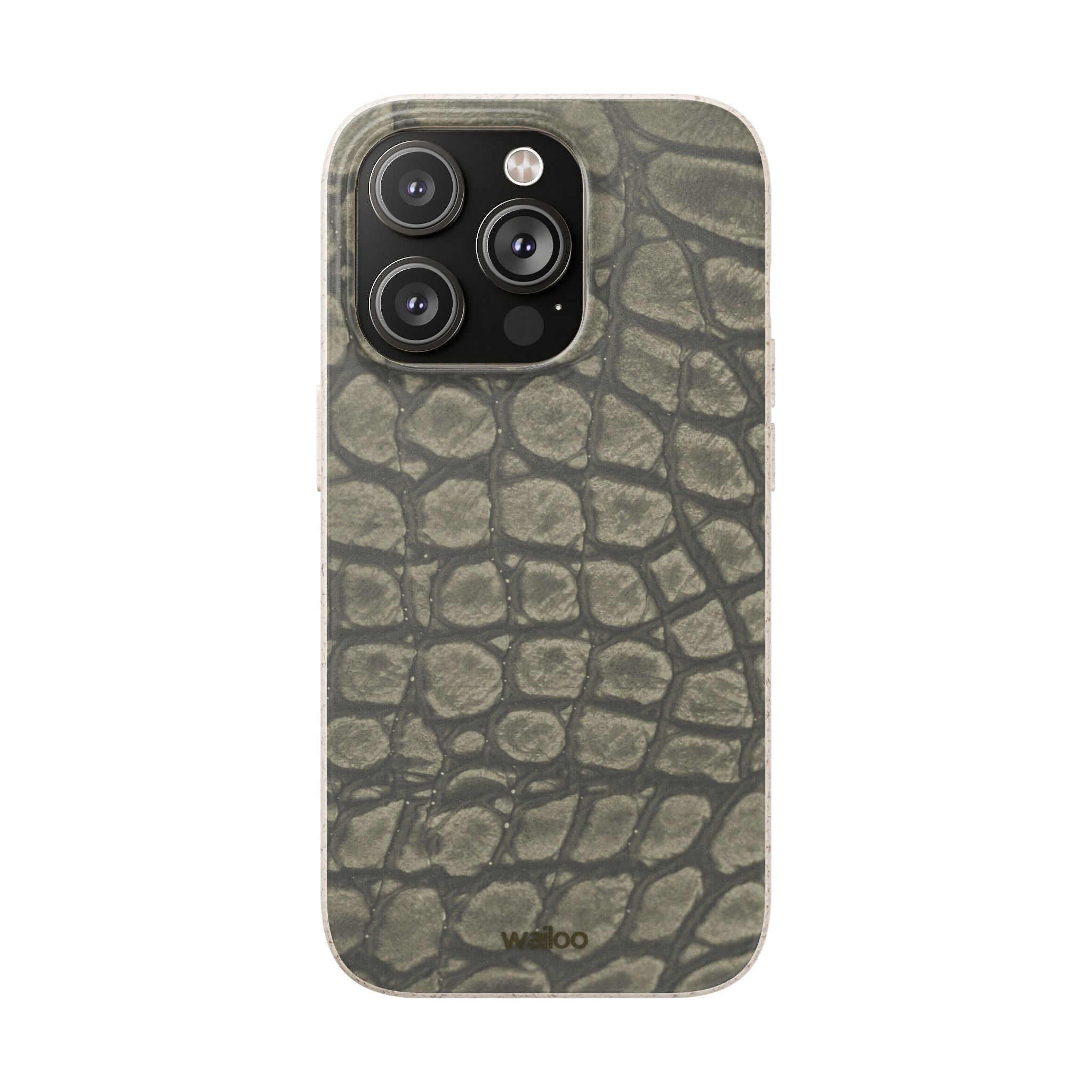 aPattern Crocodile skin - Plastic free phone case for iPhone