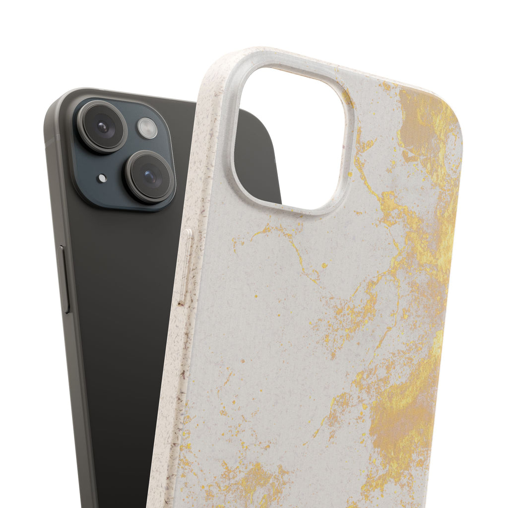 aPattern Gold mixed - Plastic free phone case for iPhone