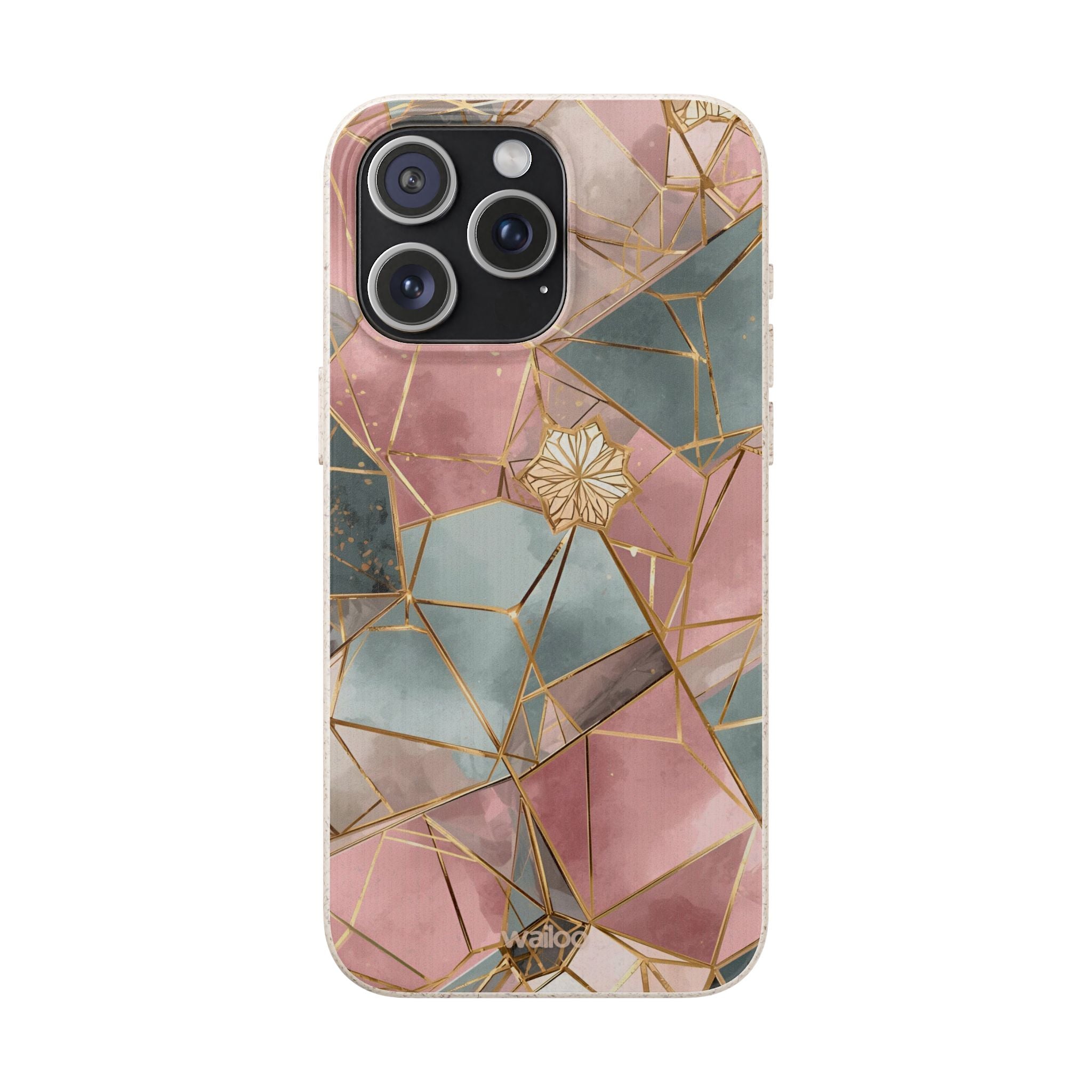 aPattern Pink gold - Plastic free phone case for iPhone