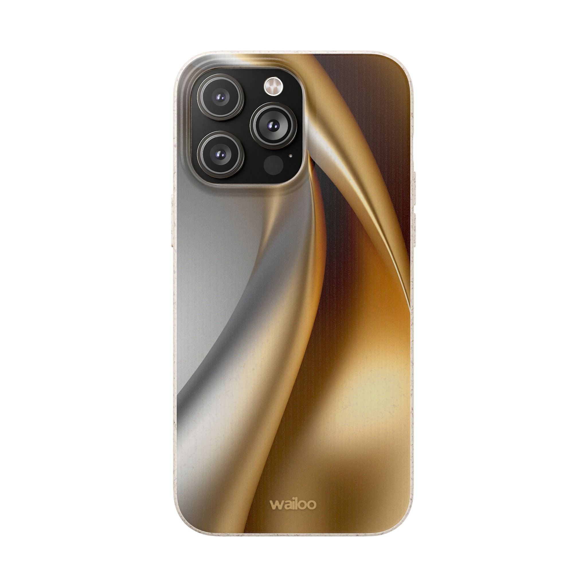 aPattern Gold silver - Platic free phone case for iPhone