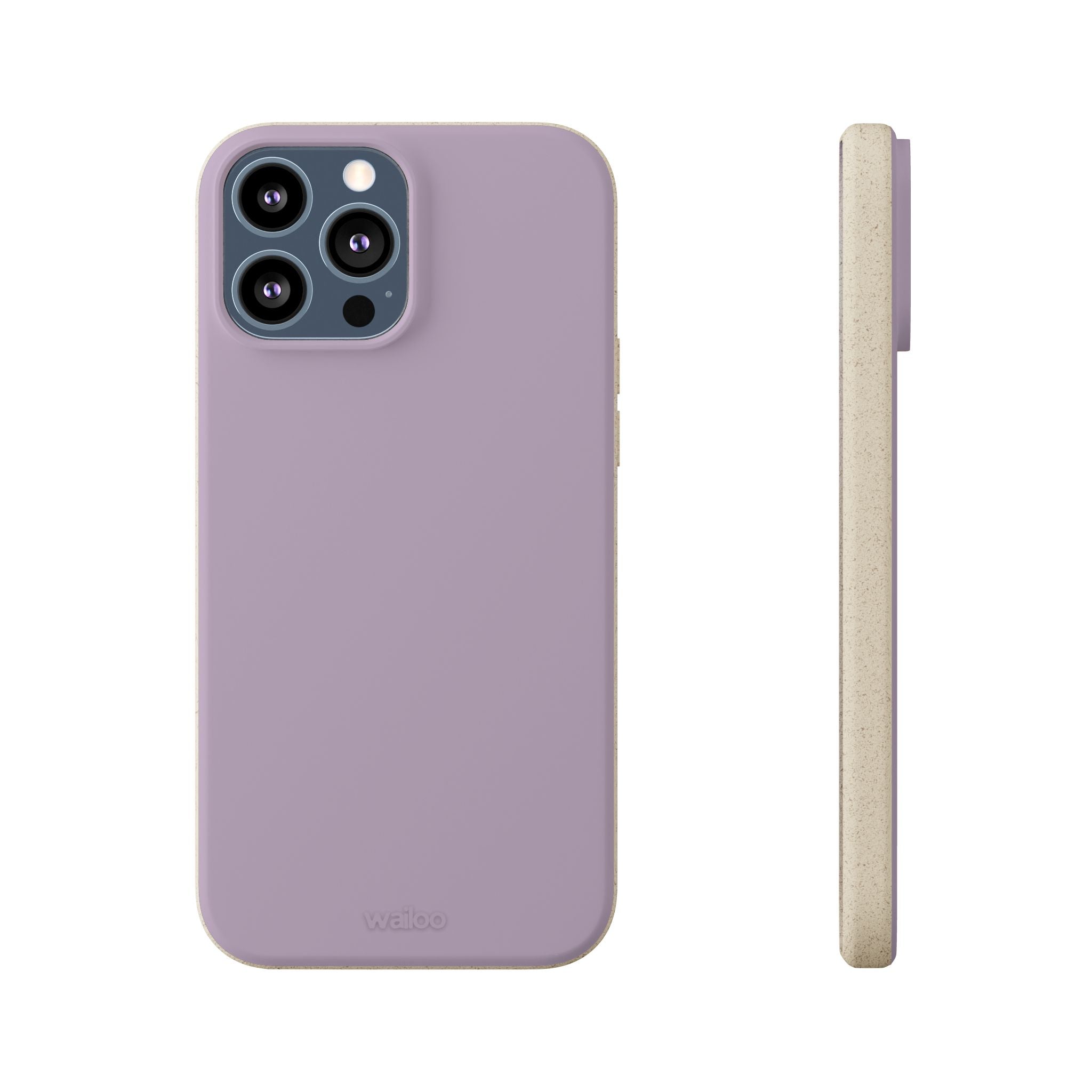 Color Purple plum light - Plastic free phone case for iPhone