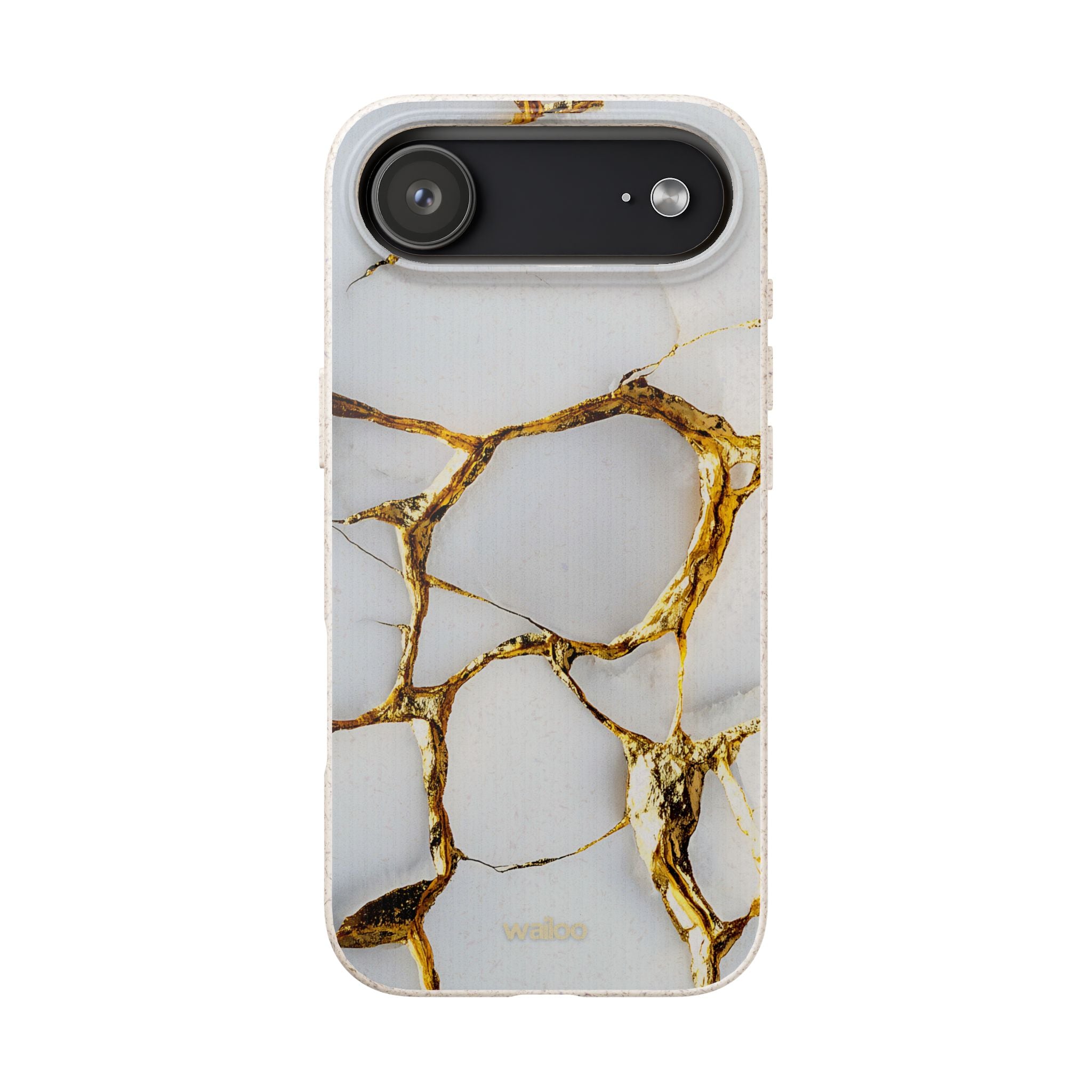 aPattern Gold cracked - Plastic free phone case for iPhone