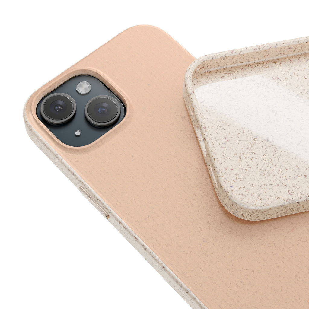 Color Beige apricot light - Plastic free phone case for iPhone