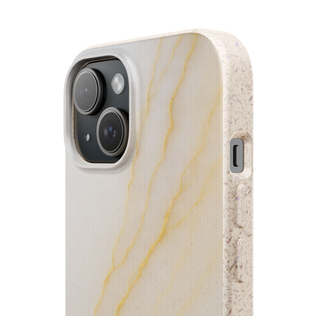 aPattern Gold marble - Plastic free phone case for iPhone