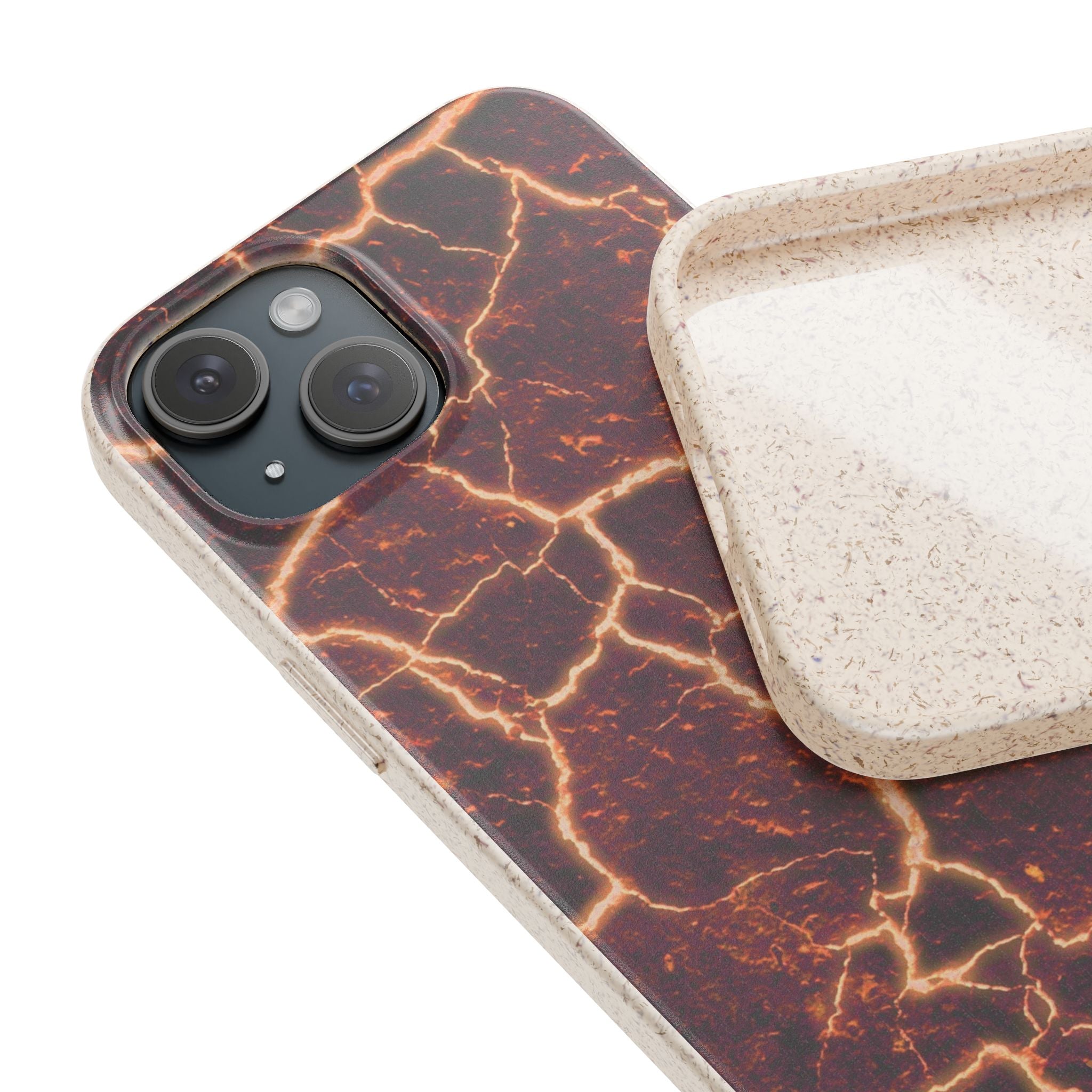 aPattern Lava squared - Plastic free phone case for iPhone