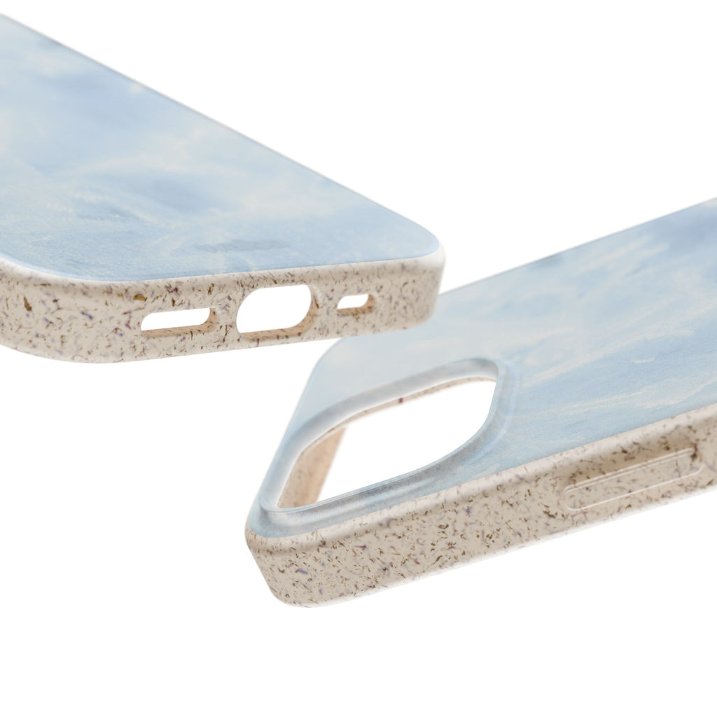 aPattern Shimmer blue - Plastic free phone case for iPhone
