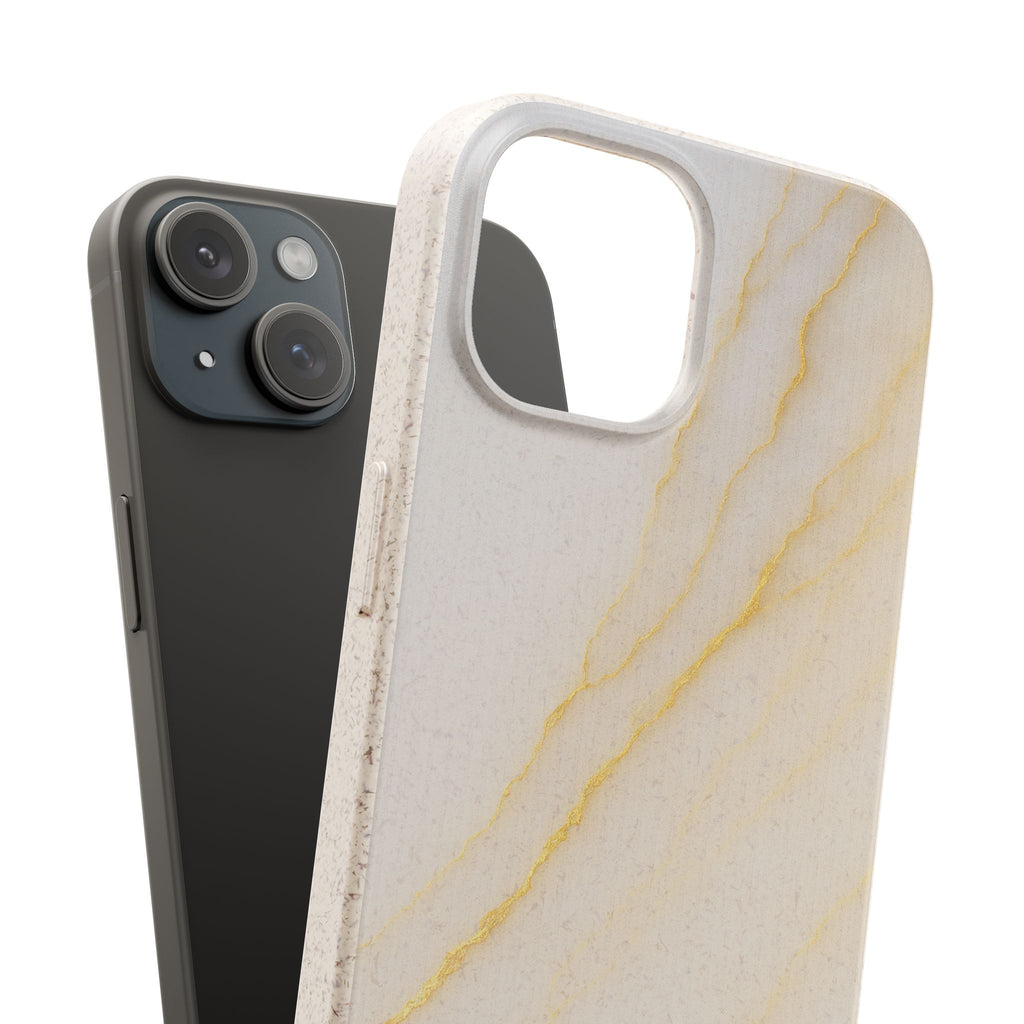 aPattern Gold marble - Plastic free phone case for iPhone