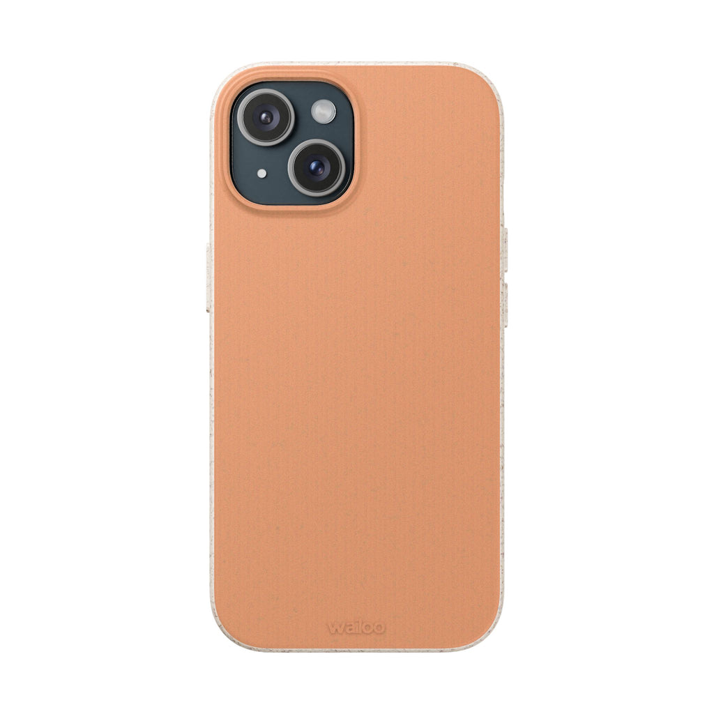 Color Beige apricot - Plastic free phone case for iPhone