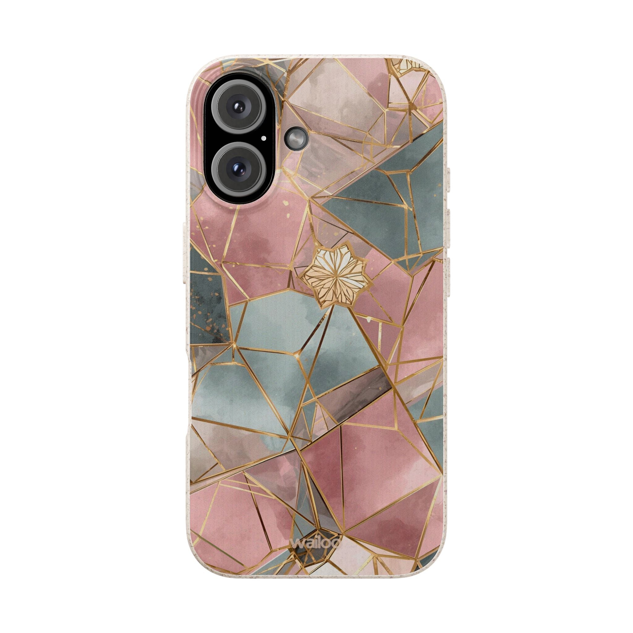 aPattern Pink gold - Plastic free phone case for iPhone