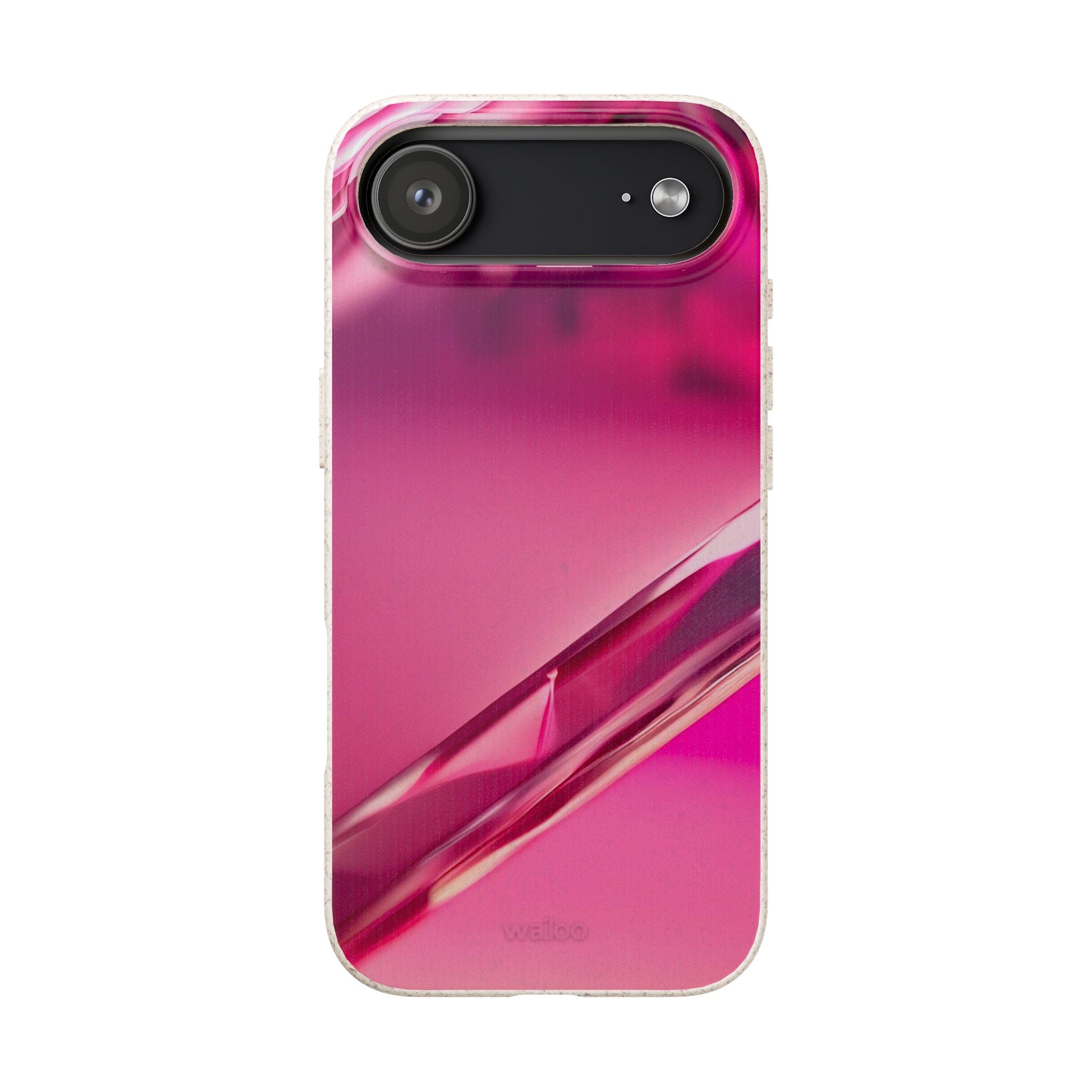 3D Pink - Plastic free phone case for iPhone