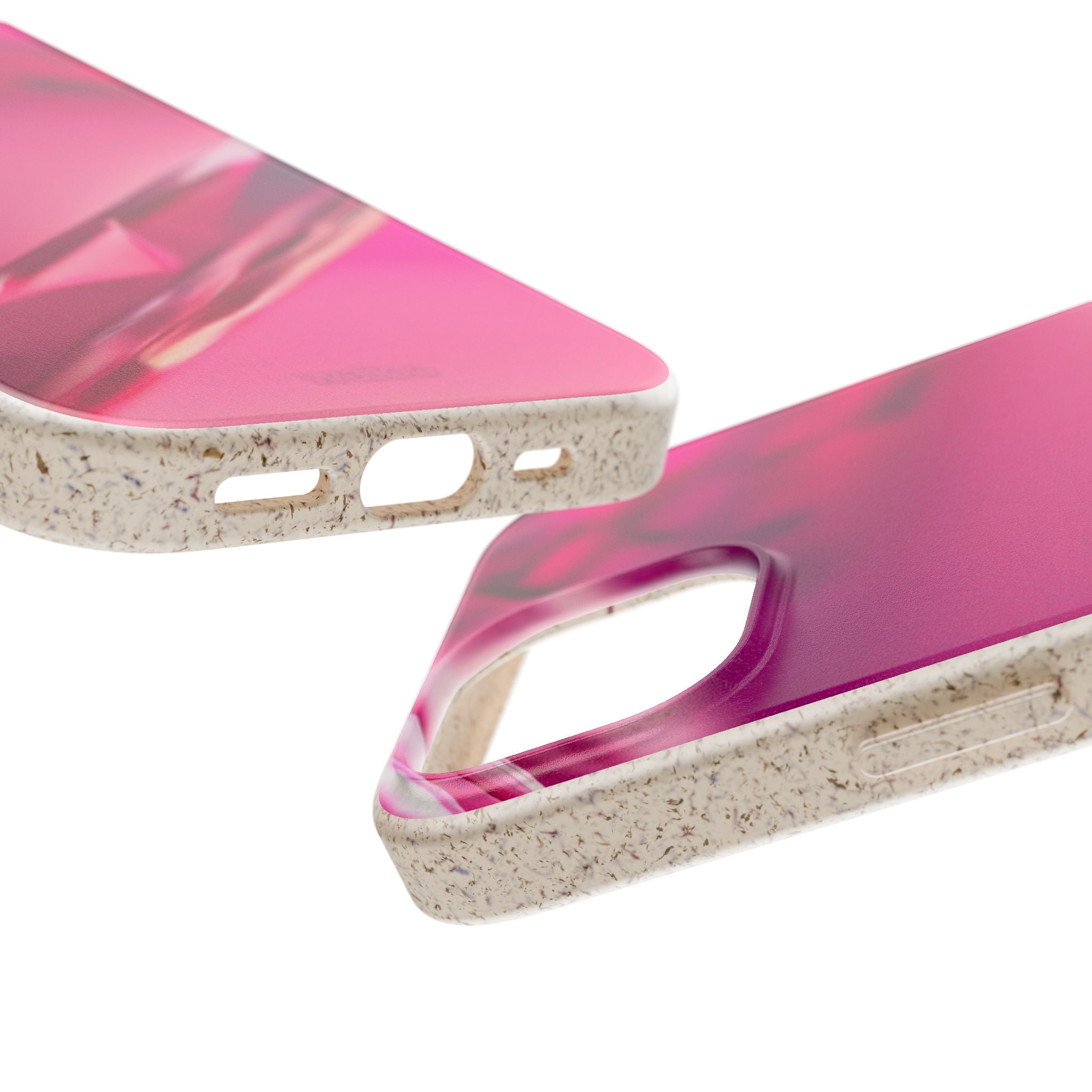 3D Pink - Plastic free phone case for iPhone