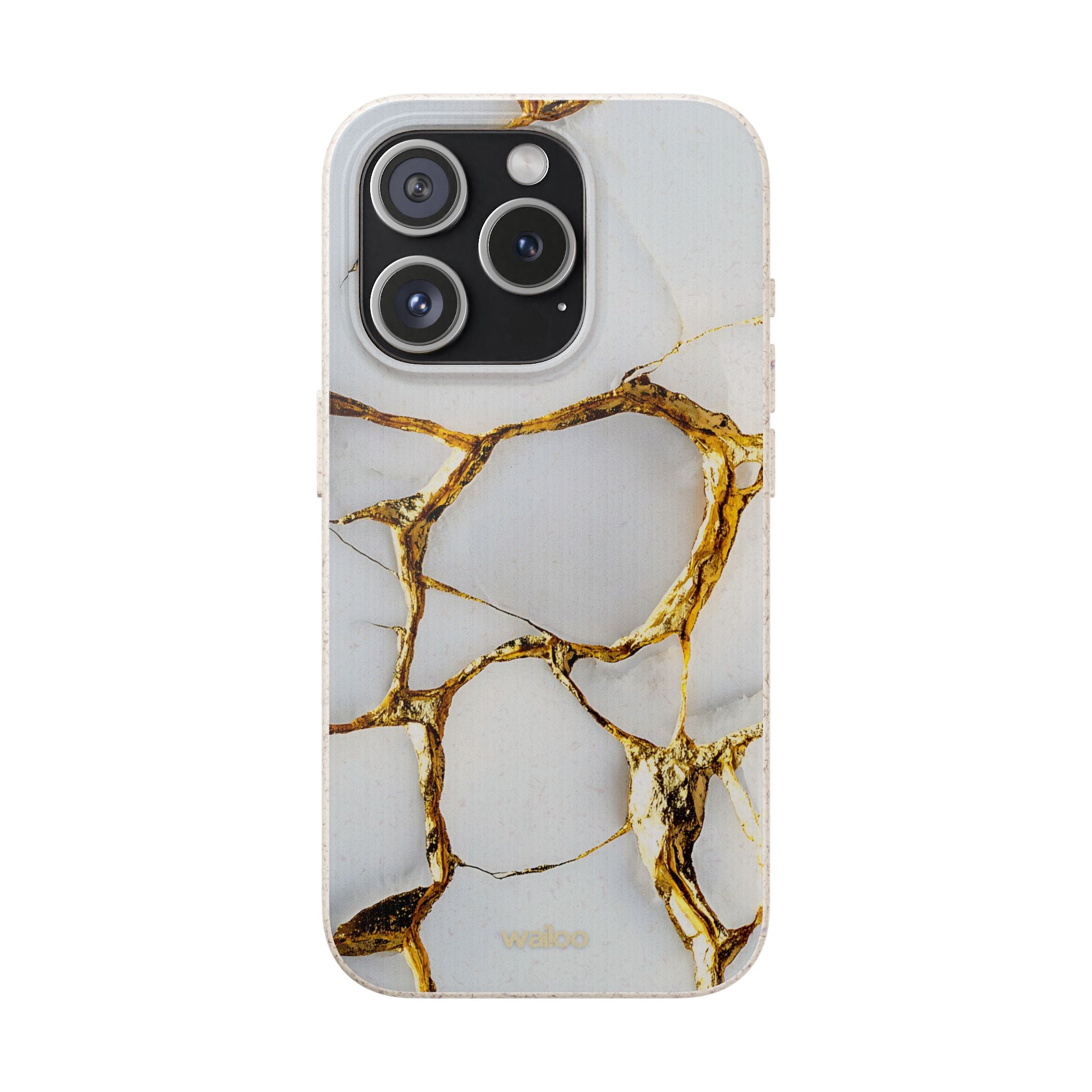 aPattern Gold cracked - Plastic free phone case for iPhone
