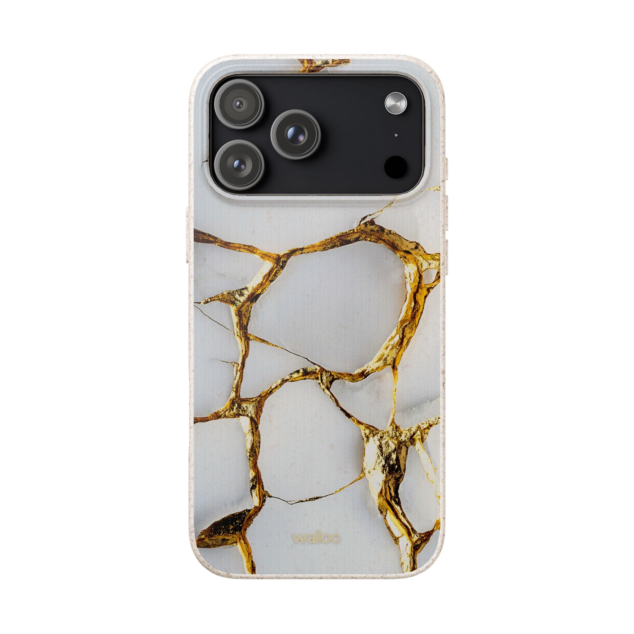aPattern Gold cracked - Plastic free phone case for iPhone