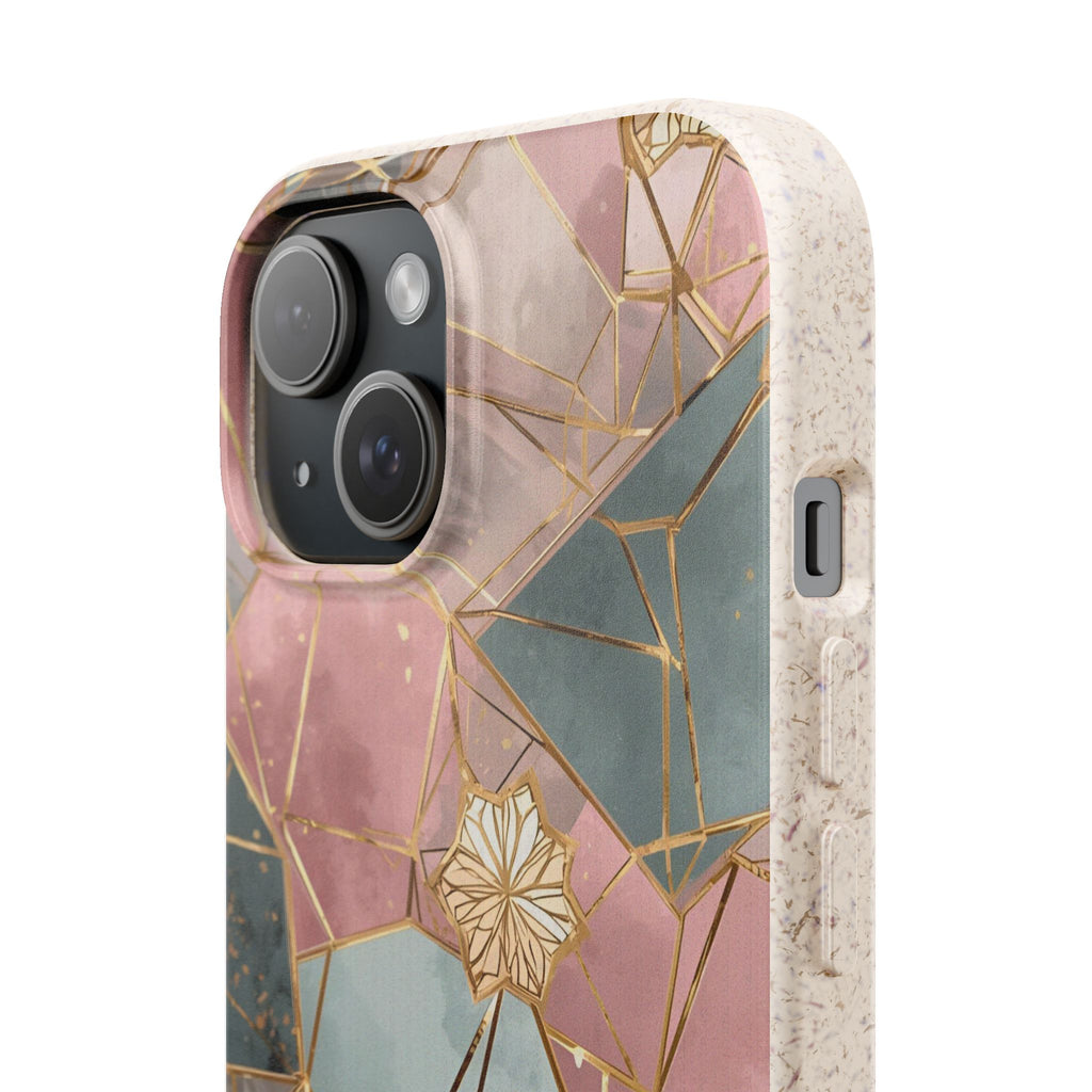 aPattern Pink gold - Plastic free phone case for iPhone
