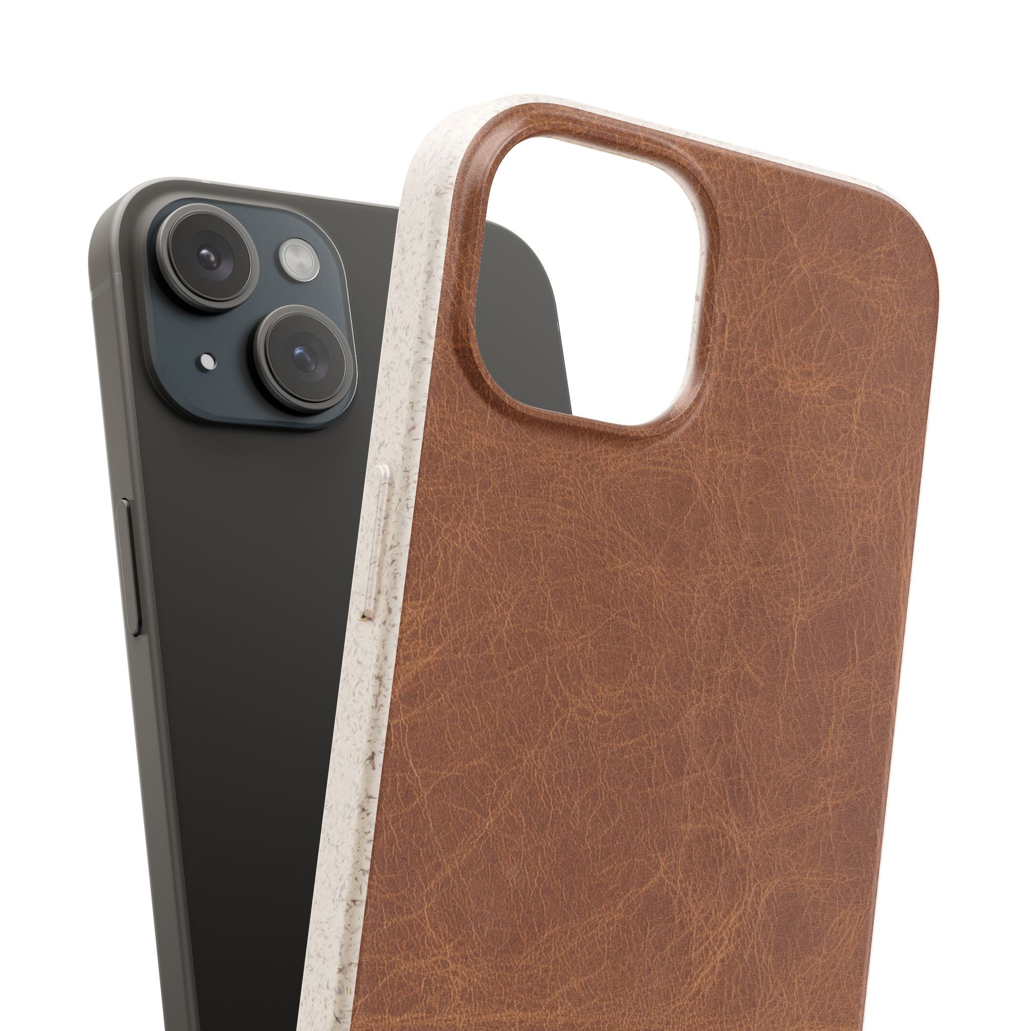 aPattern Leather printed - Plastic free phone case for iPhone