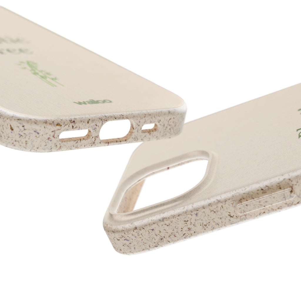 Earth - Bamboo stylish - Plastic free phone case for iPhone