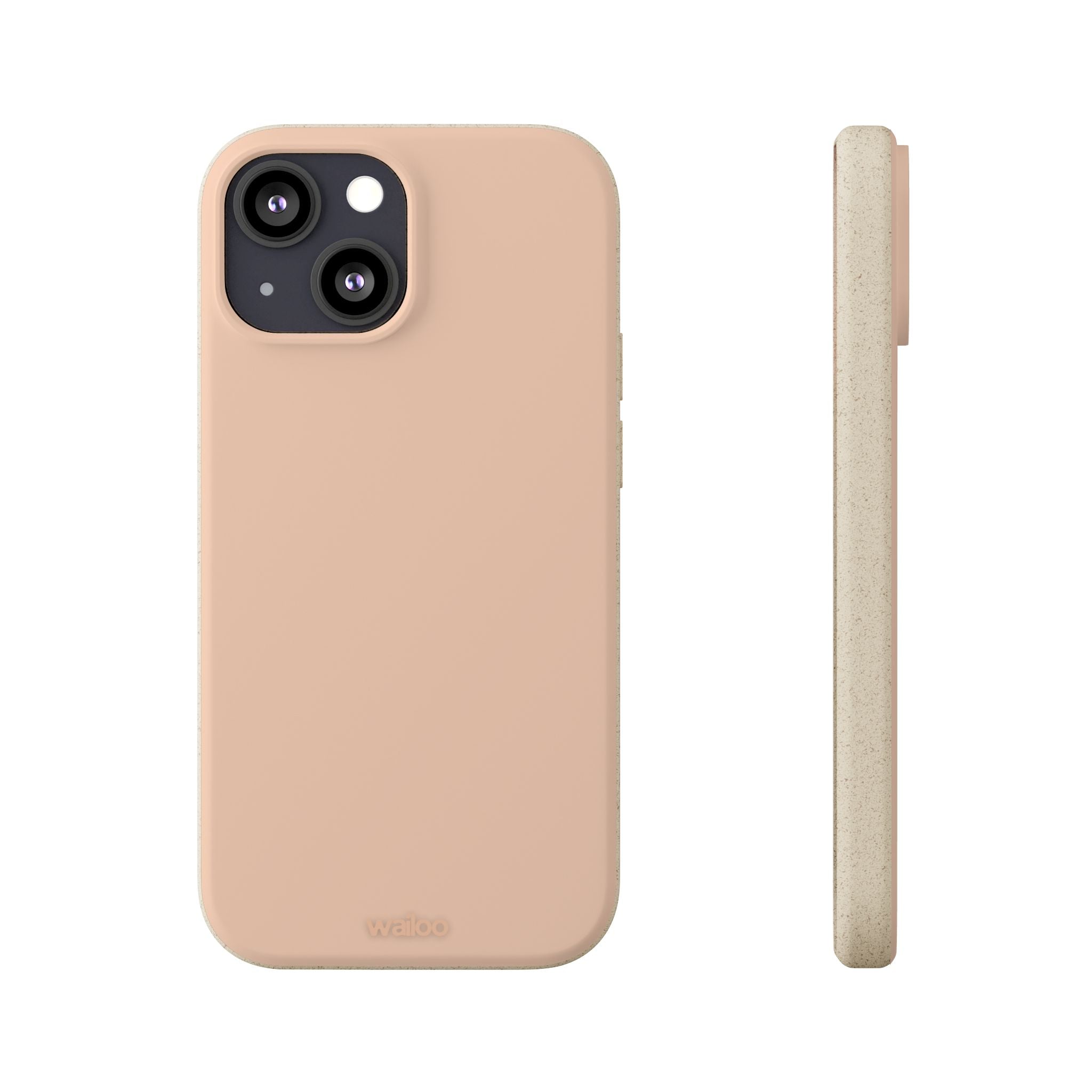 Color Beige apricot light - Plastic free phone case for iPhone