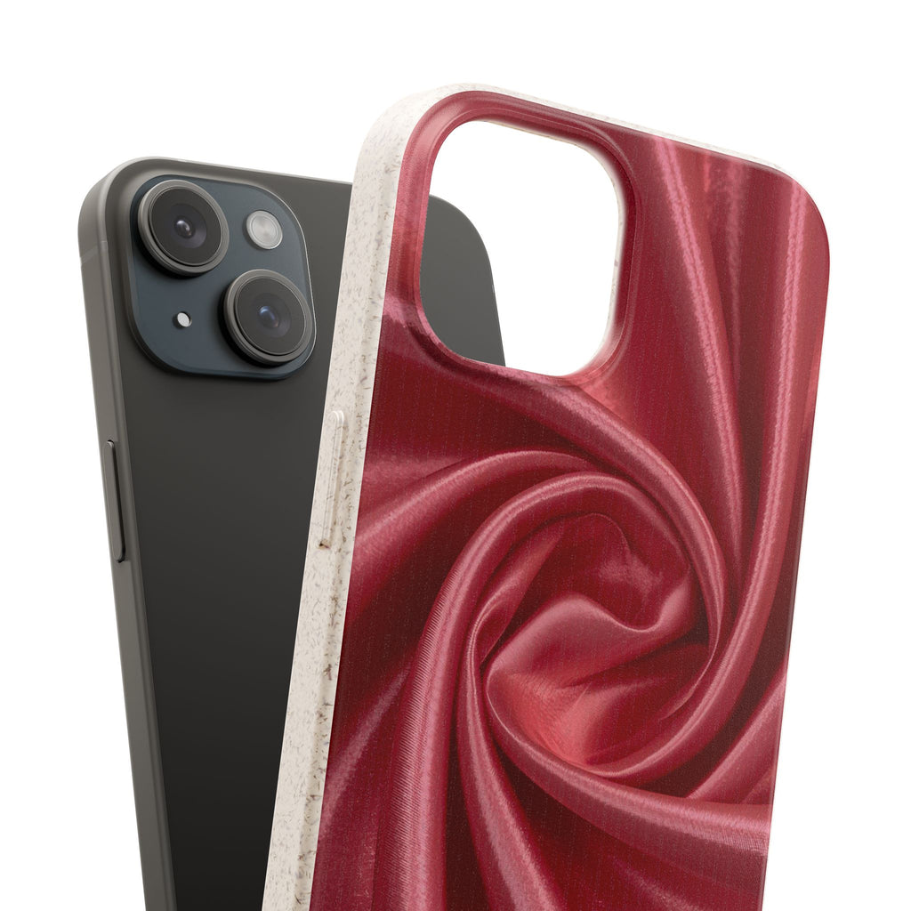 aPattern Pink Silk - Plastic free phone case for iPhone
