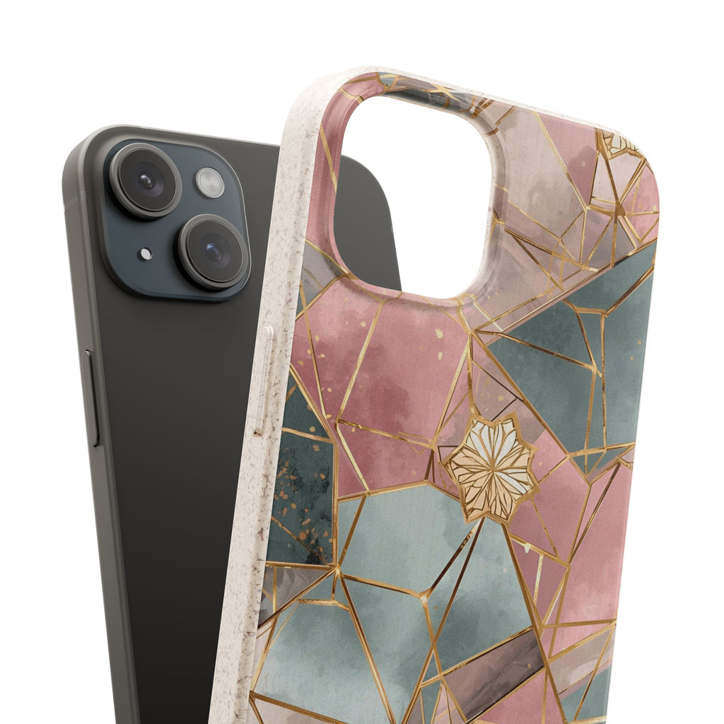 aPattern Pink gold - Plastic free phone case for iPhone
