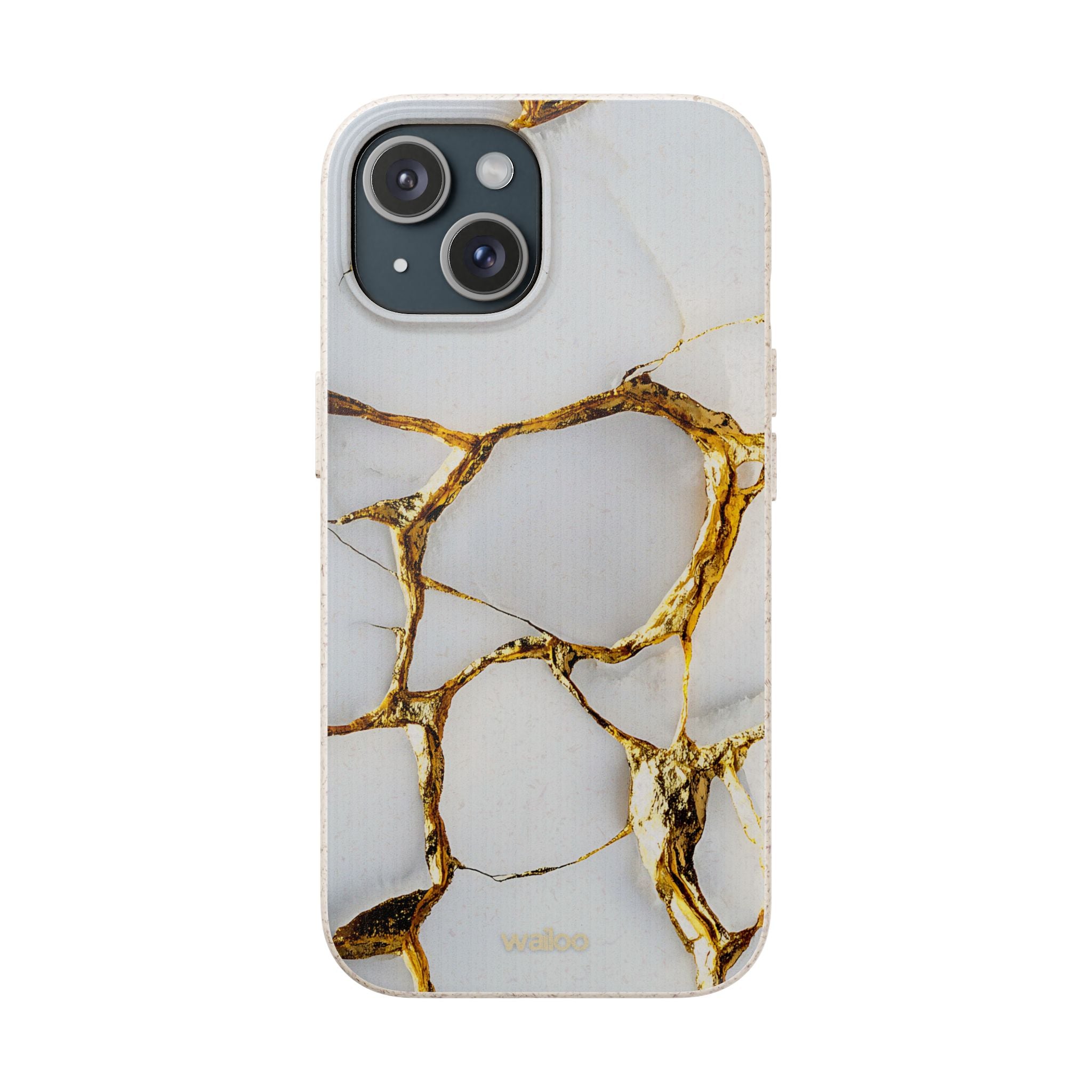 aPattern Gold cracked - Plastic free phone case for iPhone