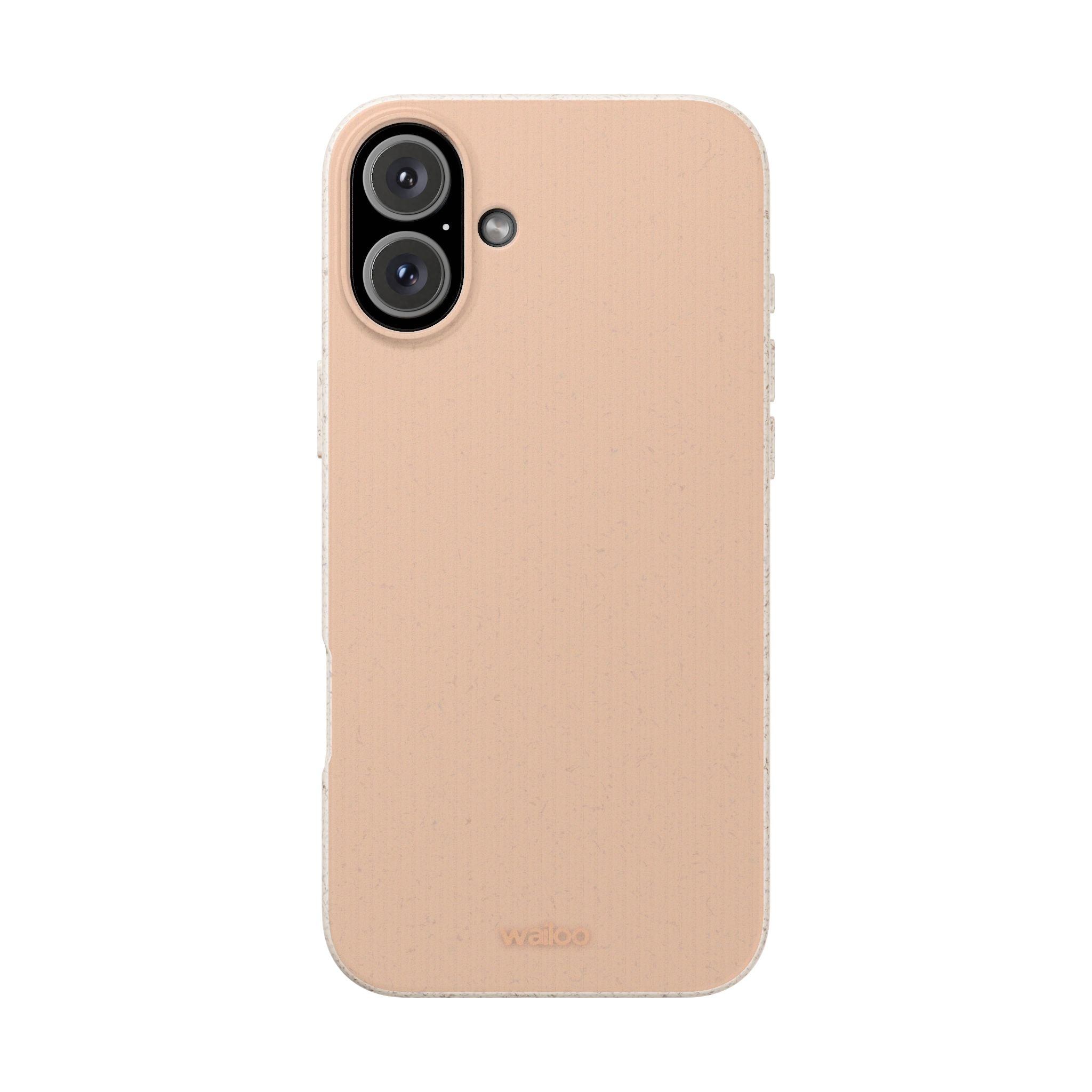 Color Beige apricot light - Plastic free phone case for iPhone