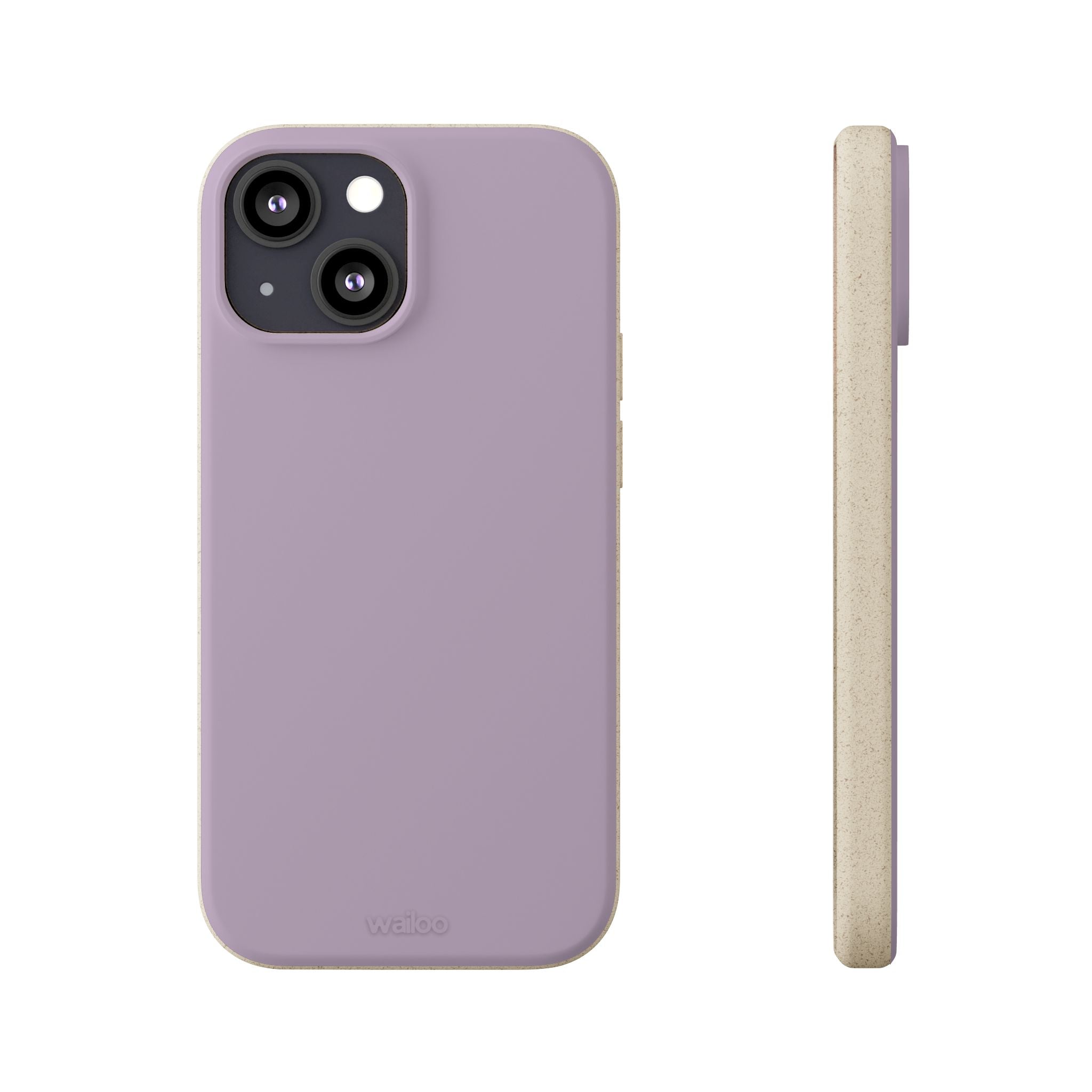 Color Purple plum light - Plastic free phone case for iPhone