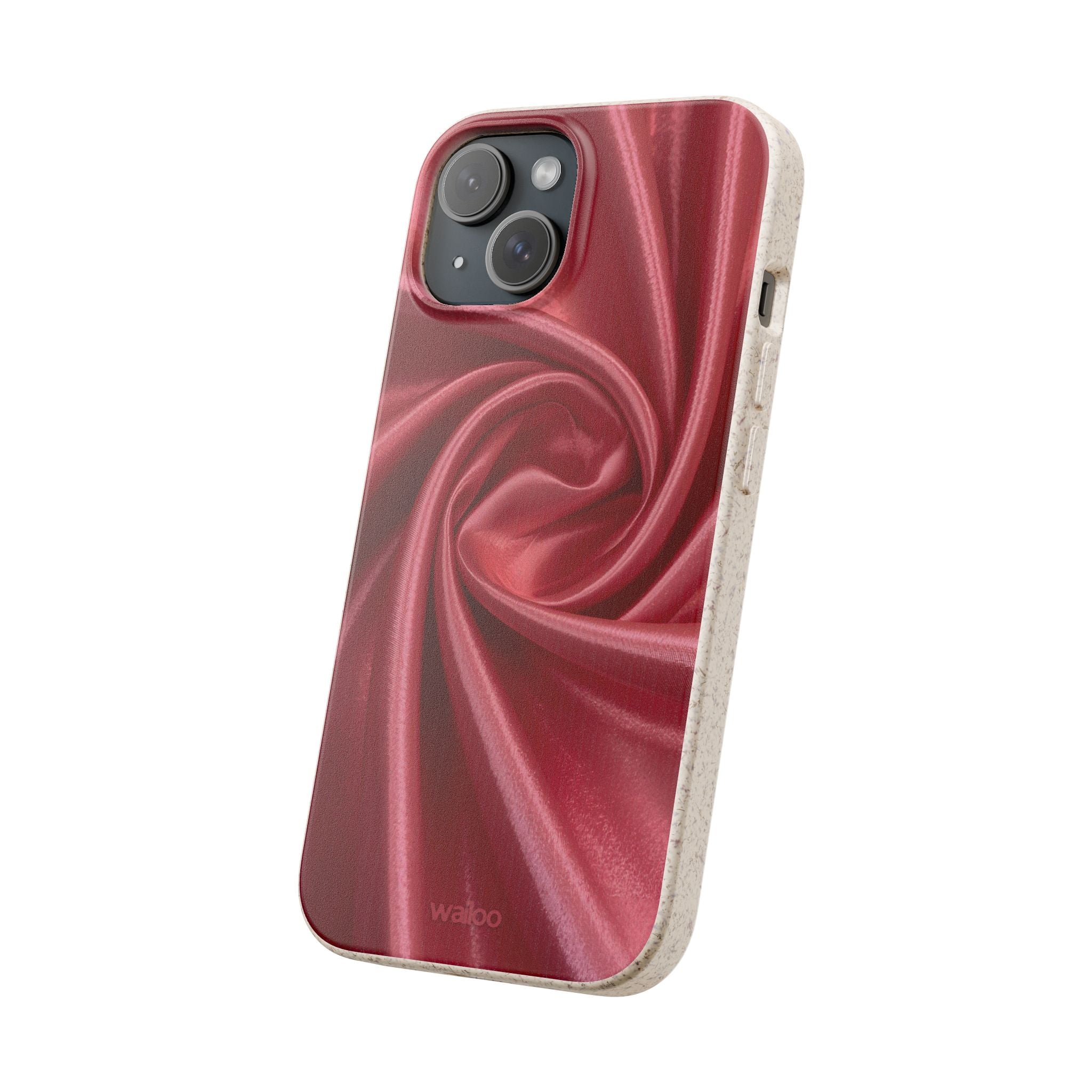 aPattern Pink Silk - Plastic free phone case for iPhone