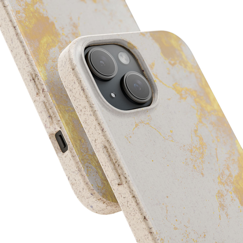 aPattern Gold mixed - Plastic free phone case for iPhone