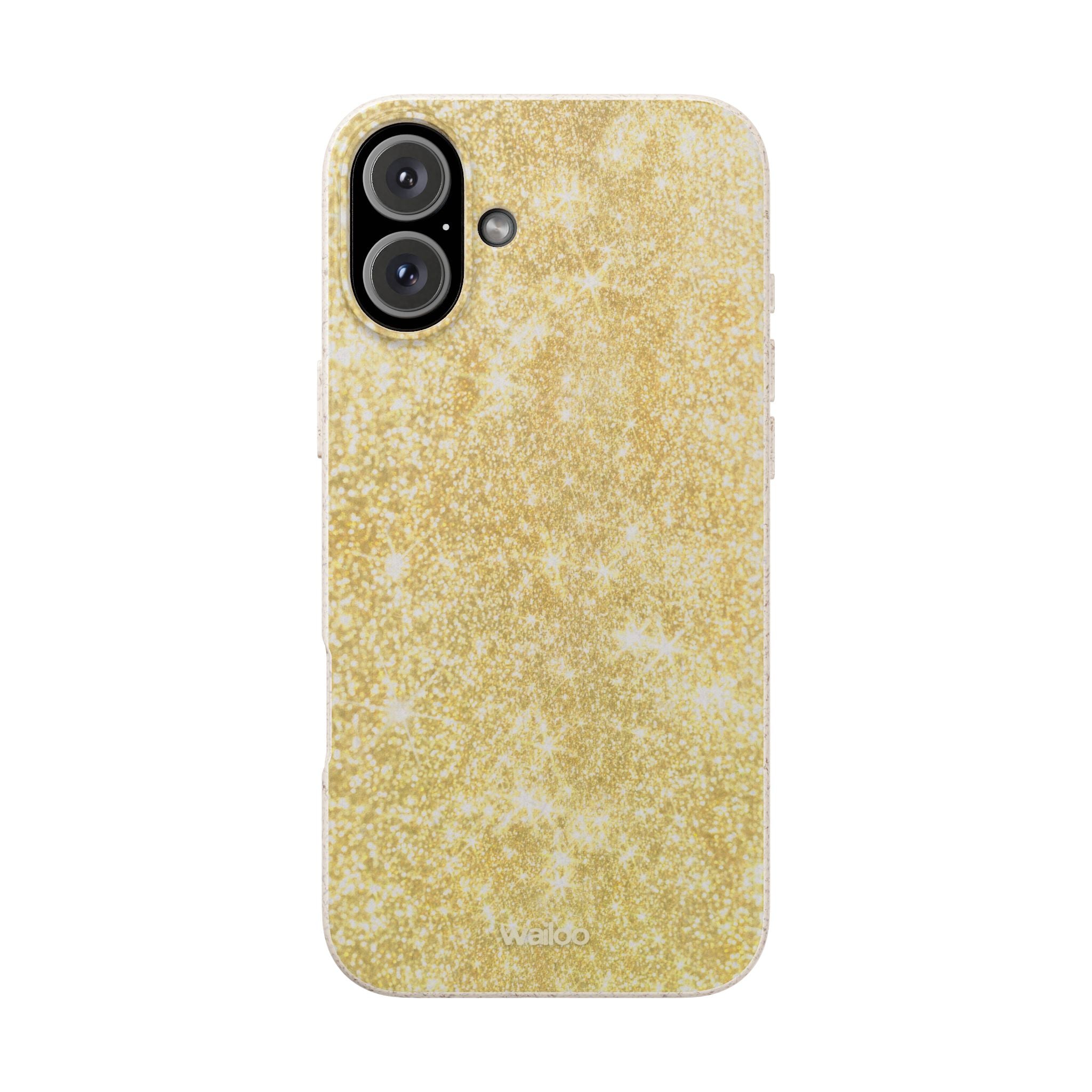 aPattern Gold shimmer - Plastic free phone case for iPhone