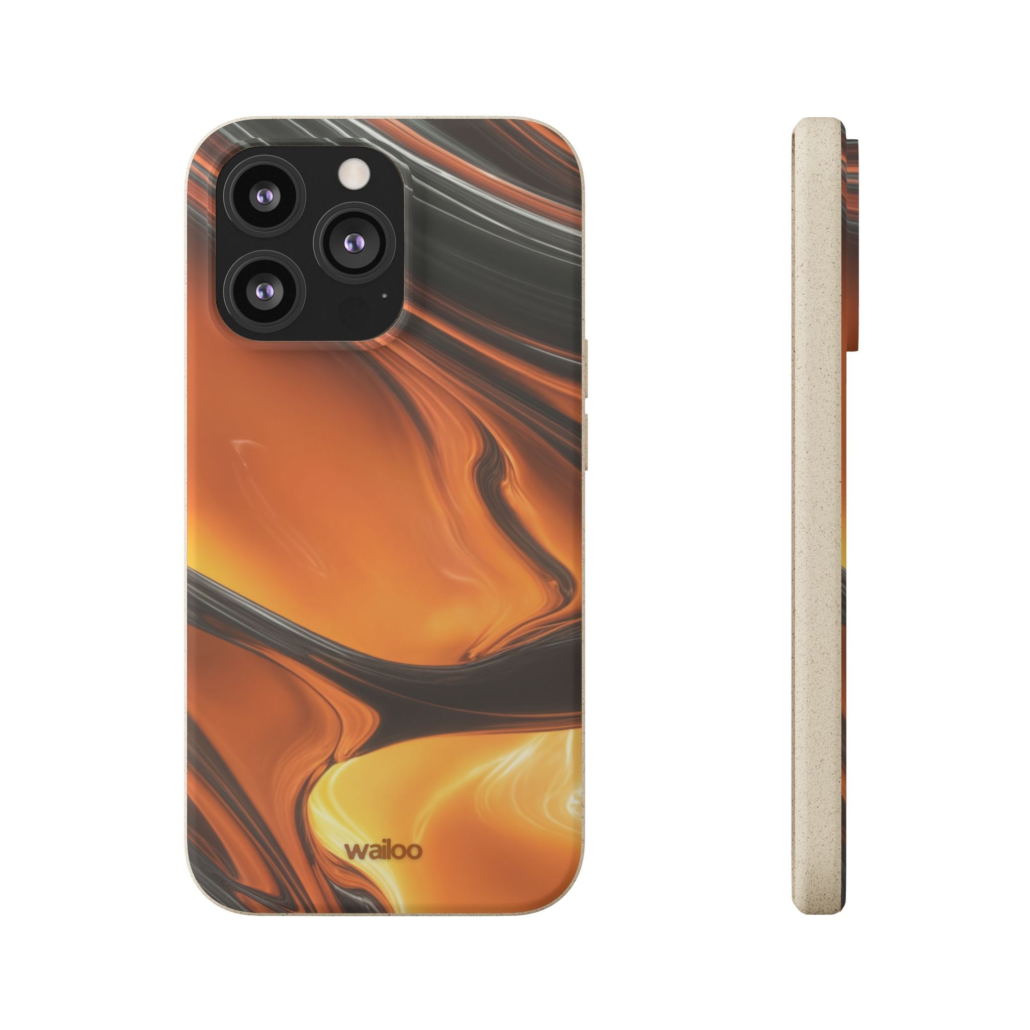 aPattern Metal melted - Plastic free phone case for iPhone