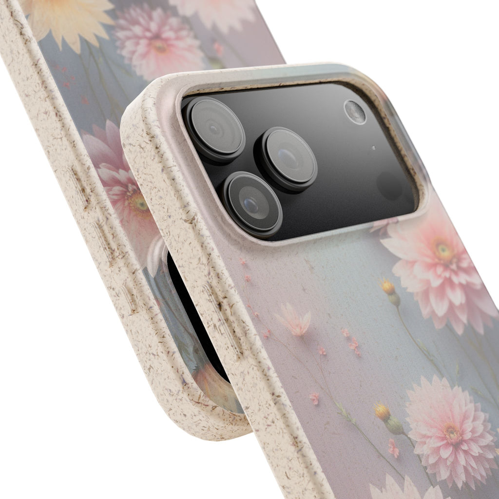 dAI Floral Dahlia -  Plastic free phone case for iPhone