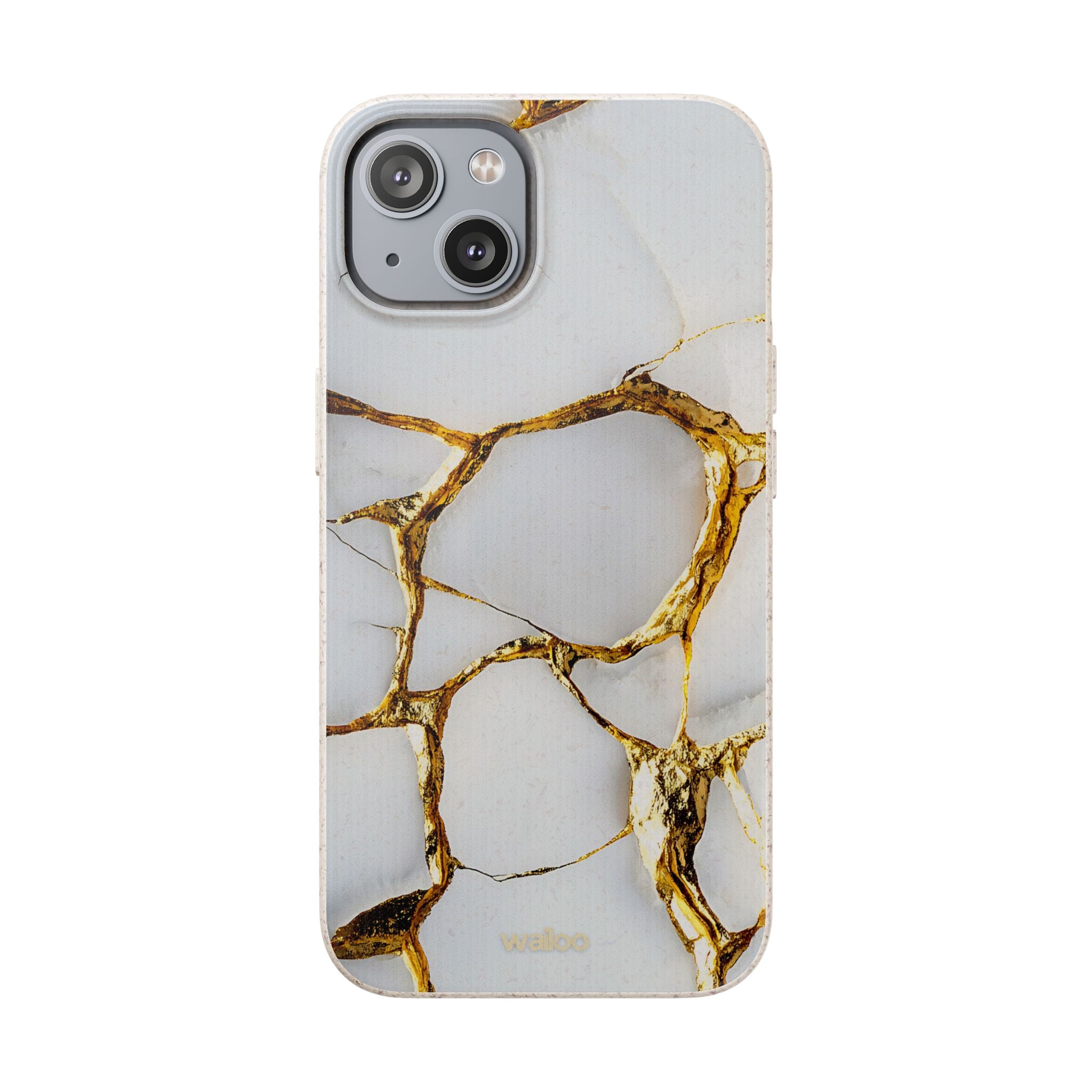 aPattern Gold cracked - Plastic free phone case for iPhone