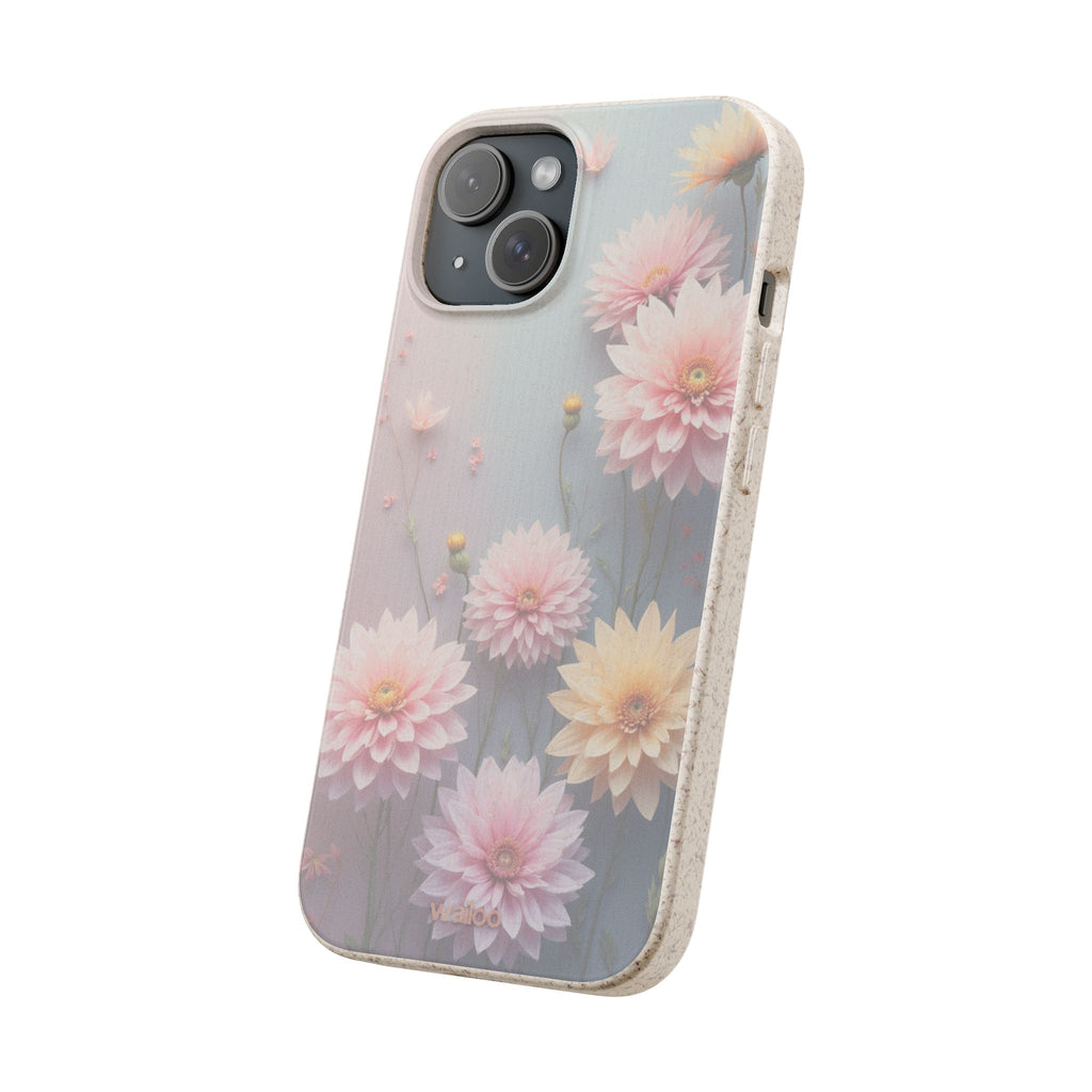 dAI Floral Dahlia -  Plastic free phone case for iPhone