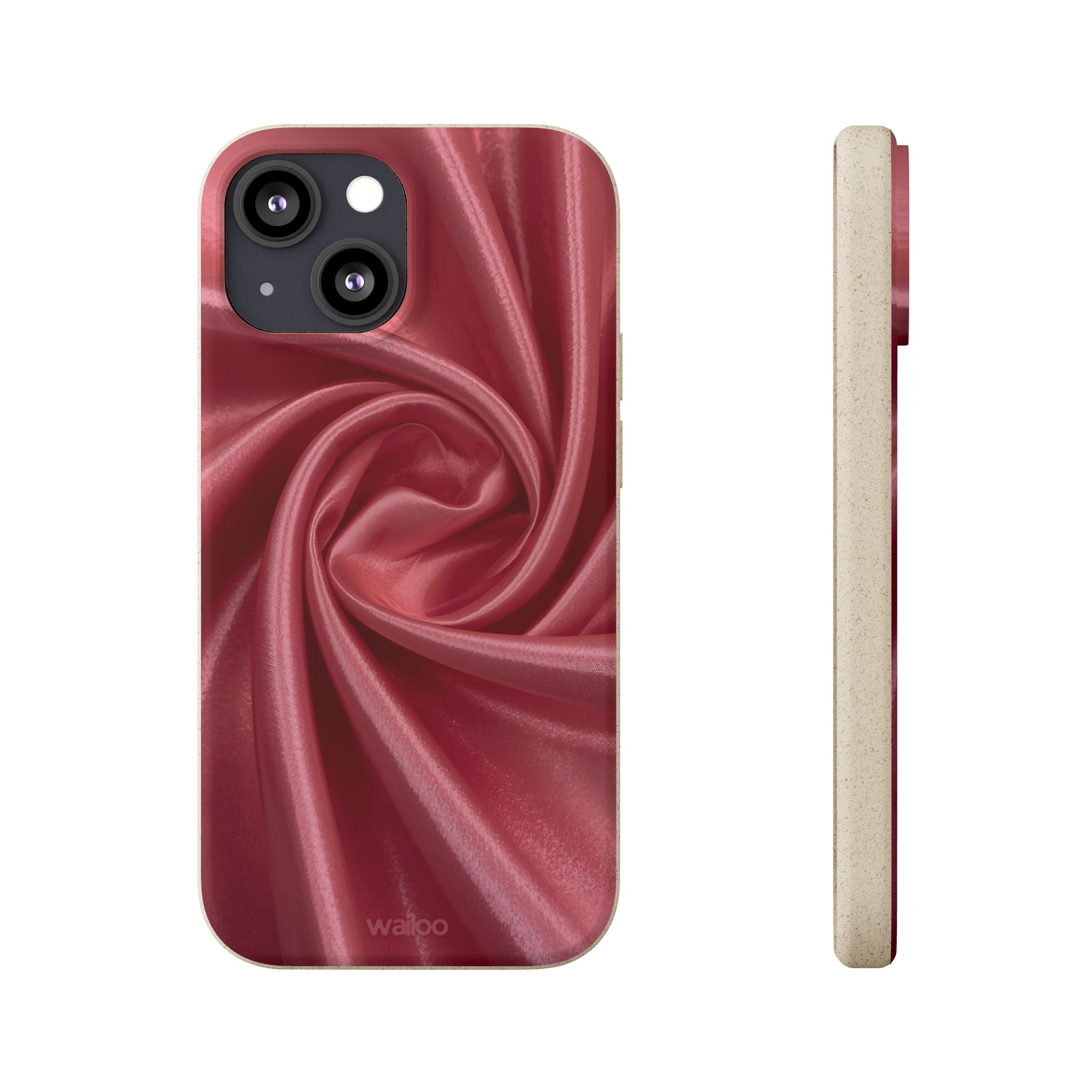 aPattern Pink Silk - Plastic free phone case for iPhone